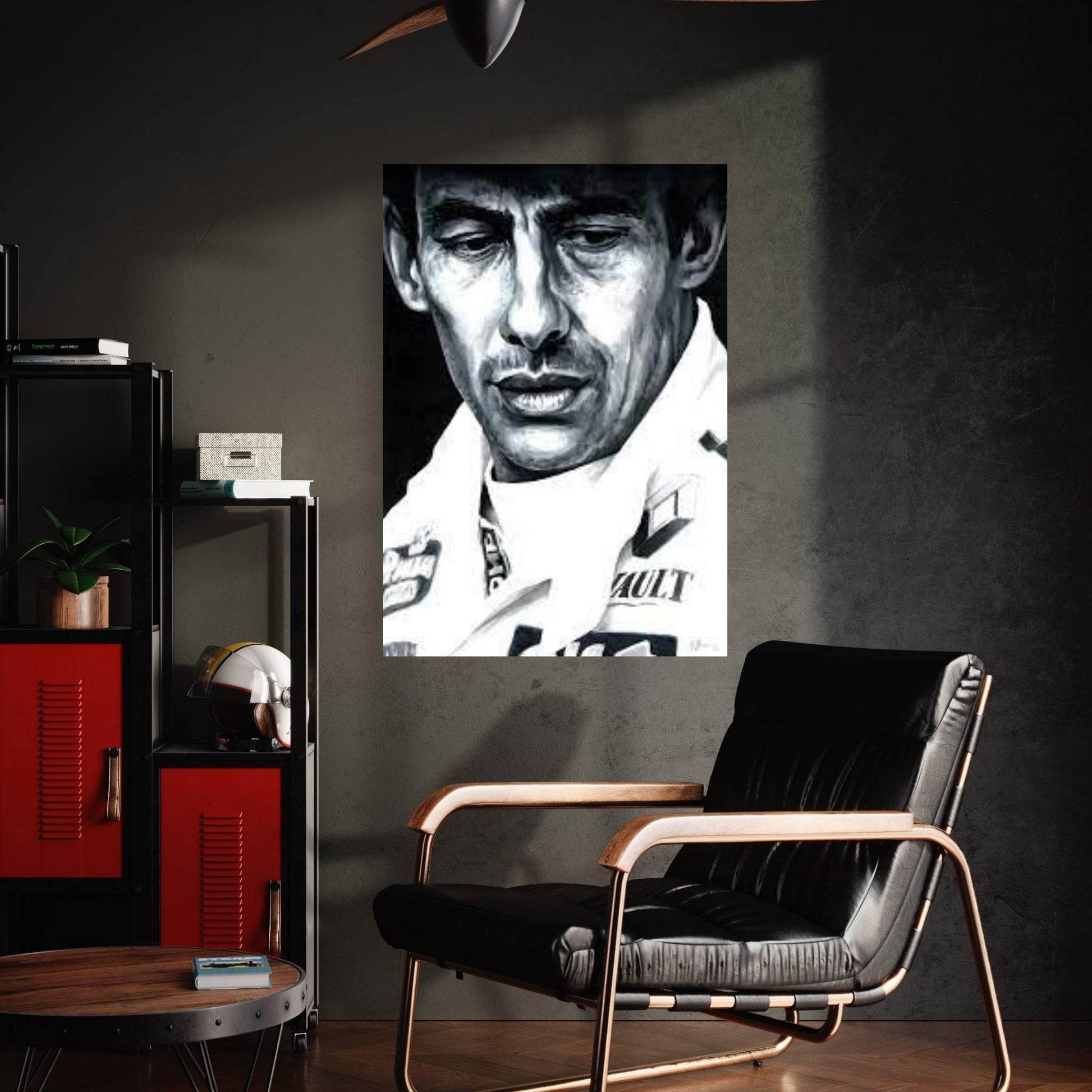 Ayrton Senna - The Morning Of Mourning 1994 Canvas Wall Art - Y Canvas