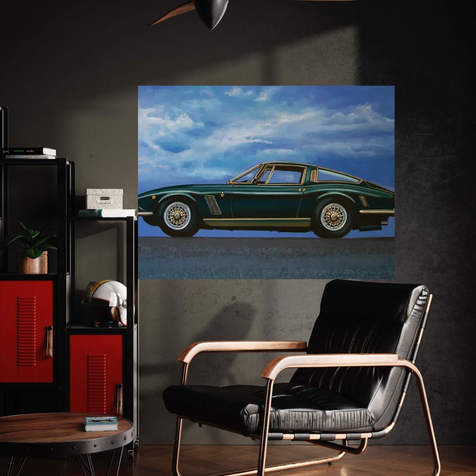 Iso Grifo GL 1963 Canvas Wall Art - Y Canvas