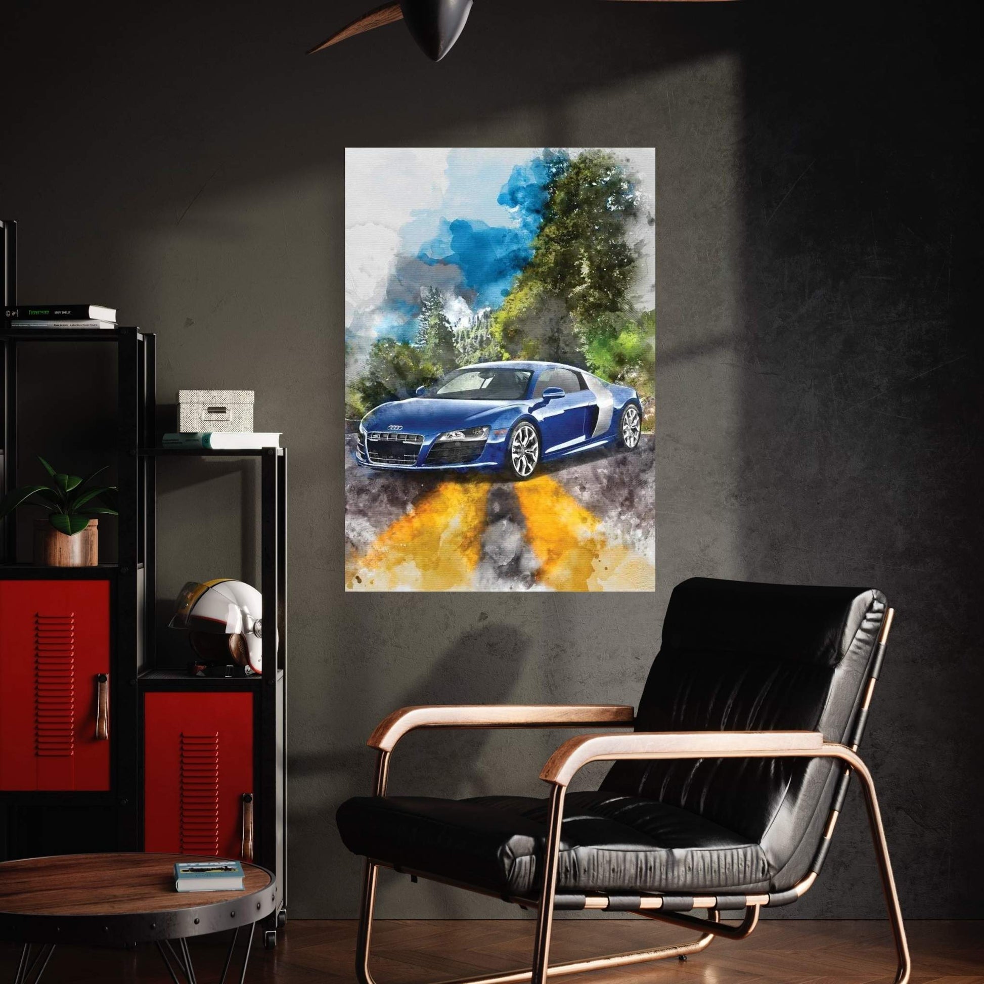 Audi R8 Canvas Wall Art - Y Canvas