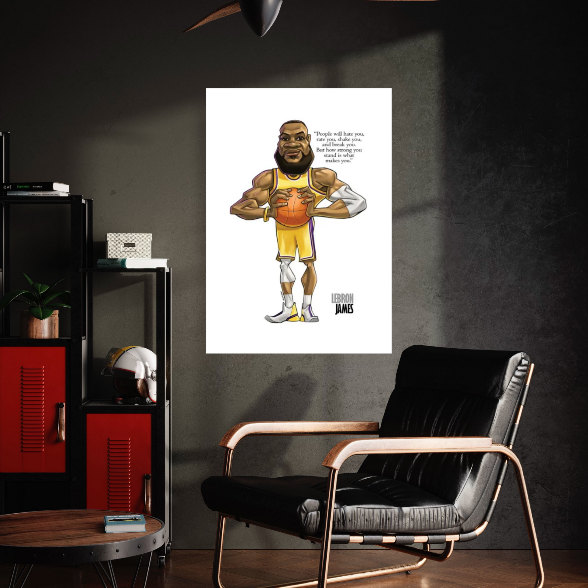 Lebron James Canvas Wall Art - Y Canvas