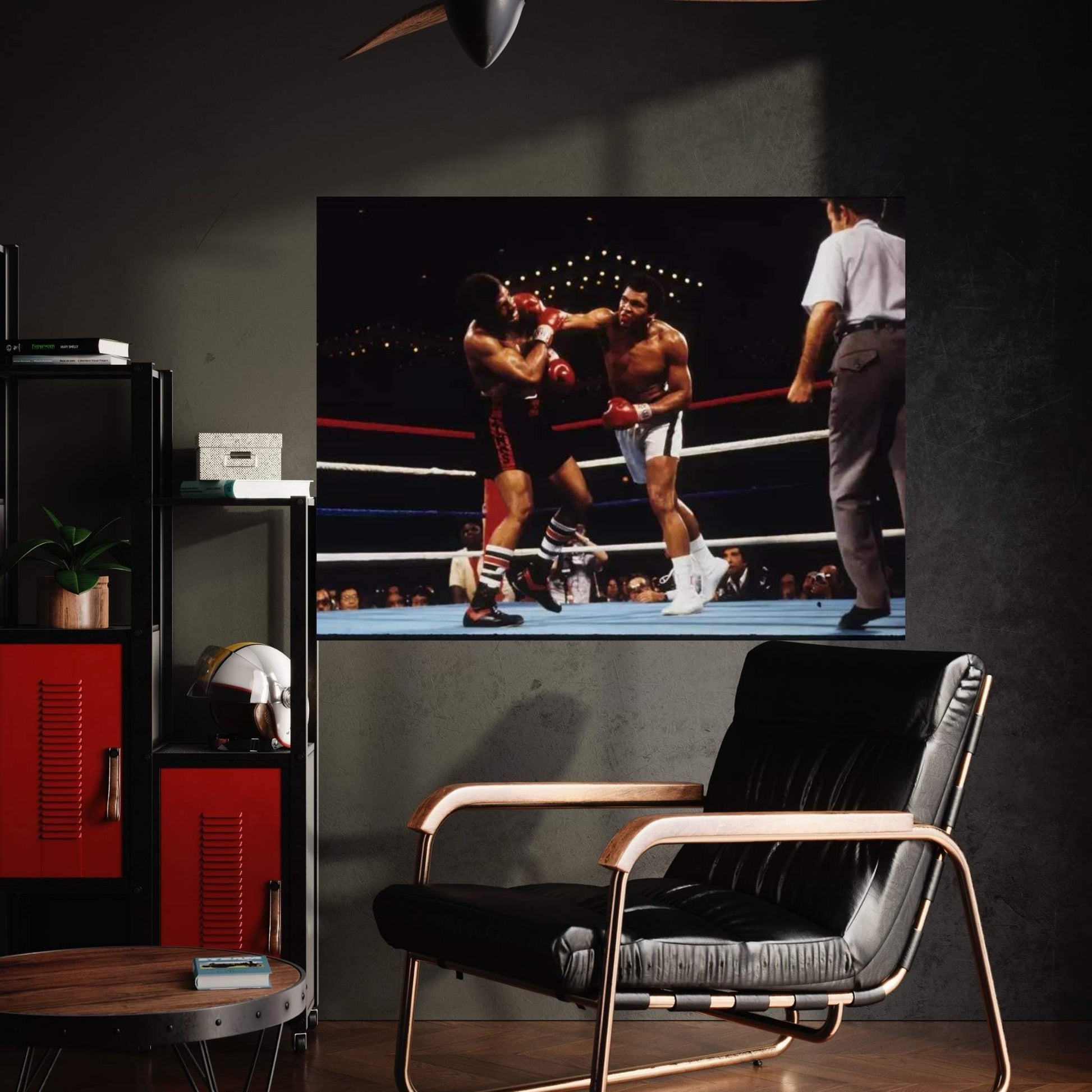 Overhand Right Connects, February 15th, 1978 Canvas Wall Art - Y Canvas