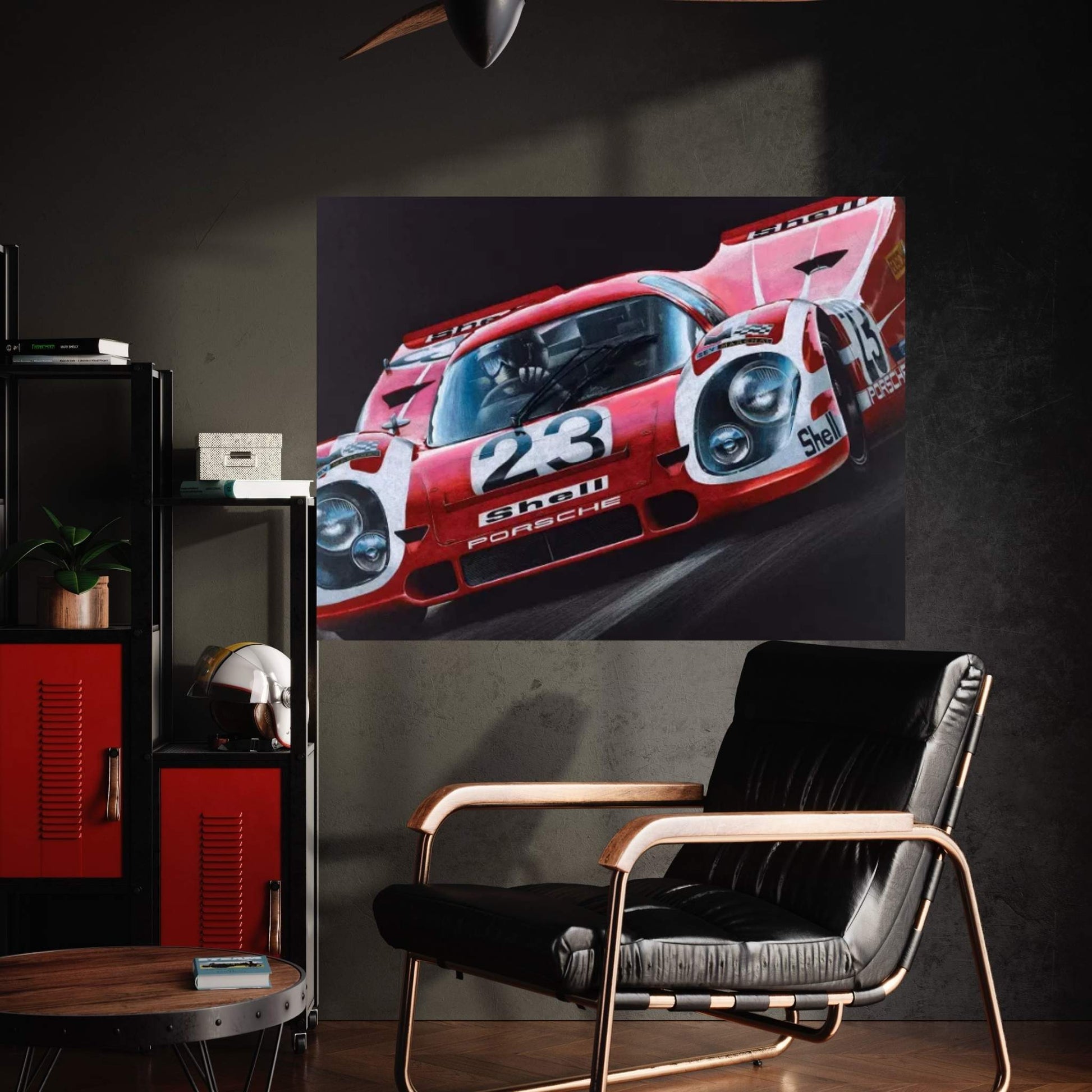 Porsche 917 Canvas Wall Art - Y Canvas