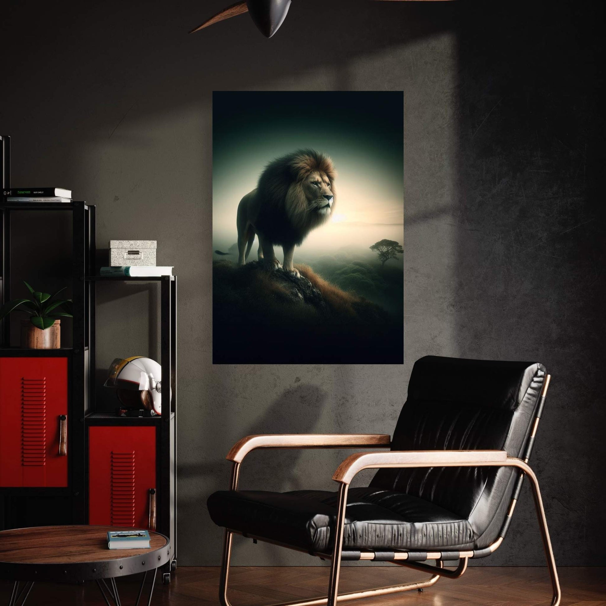 Lion Animal Canvas Wall Art Home Decor - Y Canvas