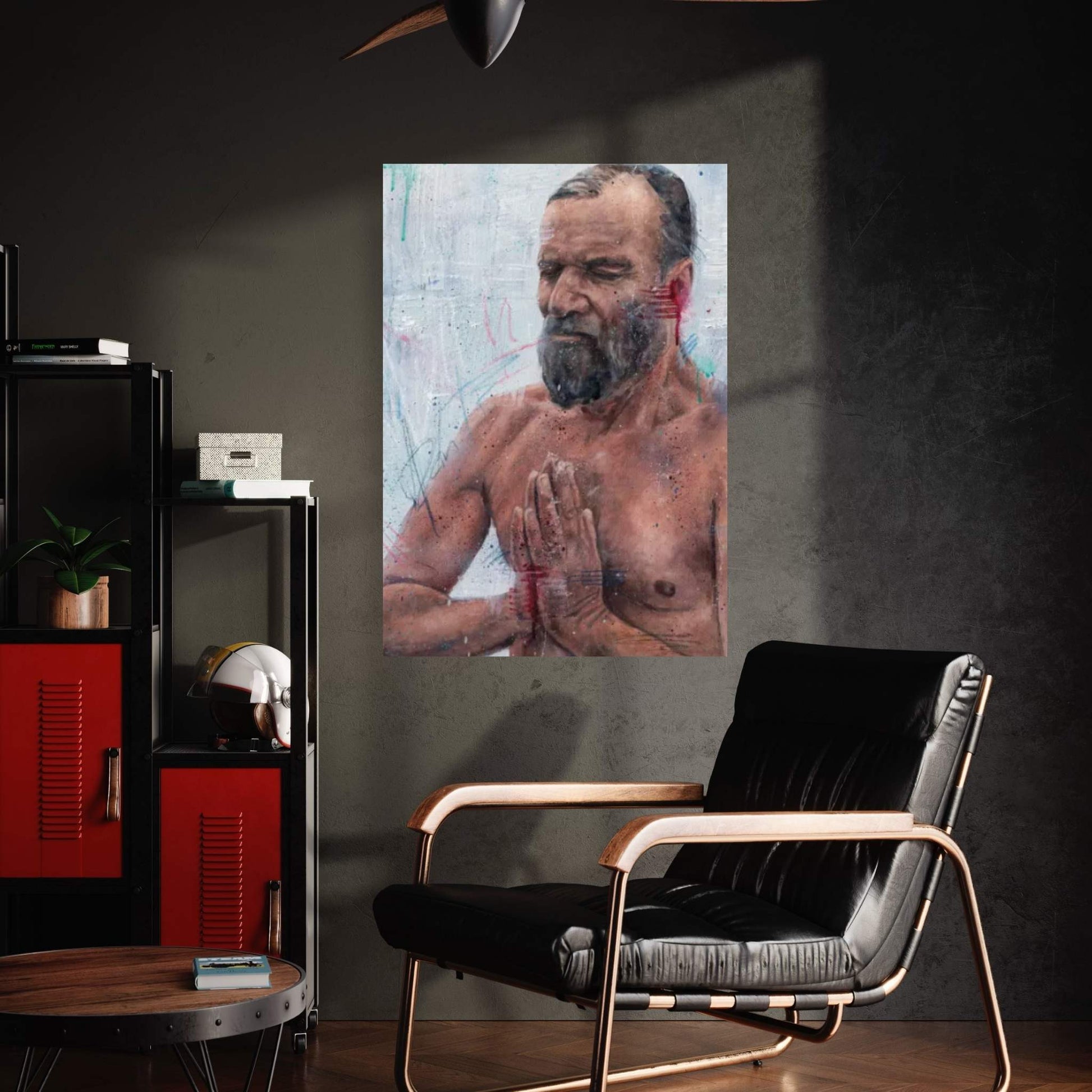 Iceman Wim Hof Canvas Wall Art - Y Canvas