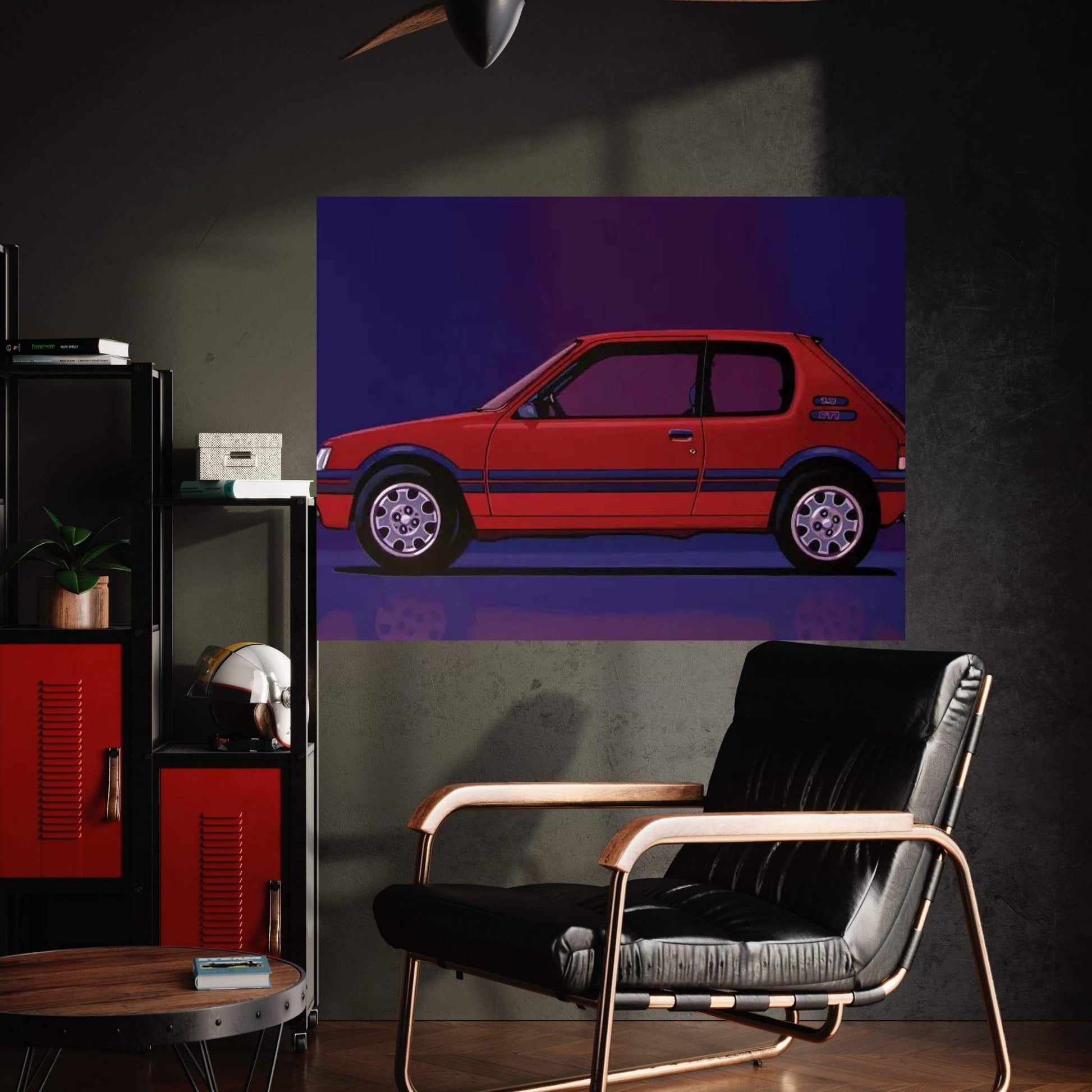 Peugeot 205 GTI 1984 Canvas Wall Art - Y Canvas