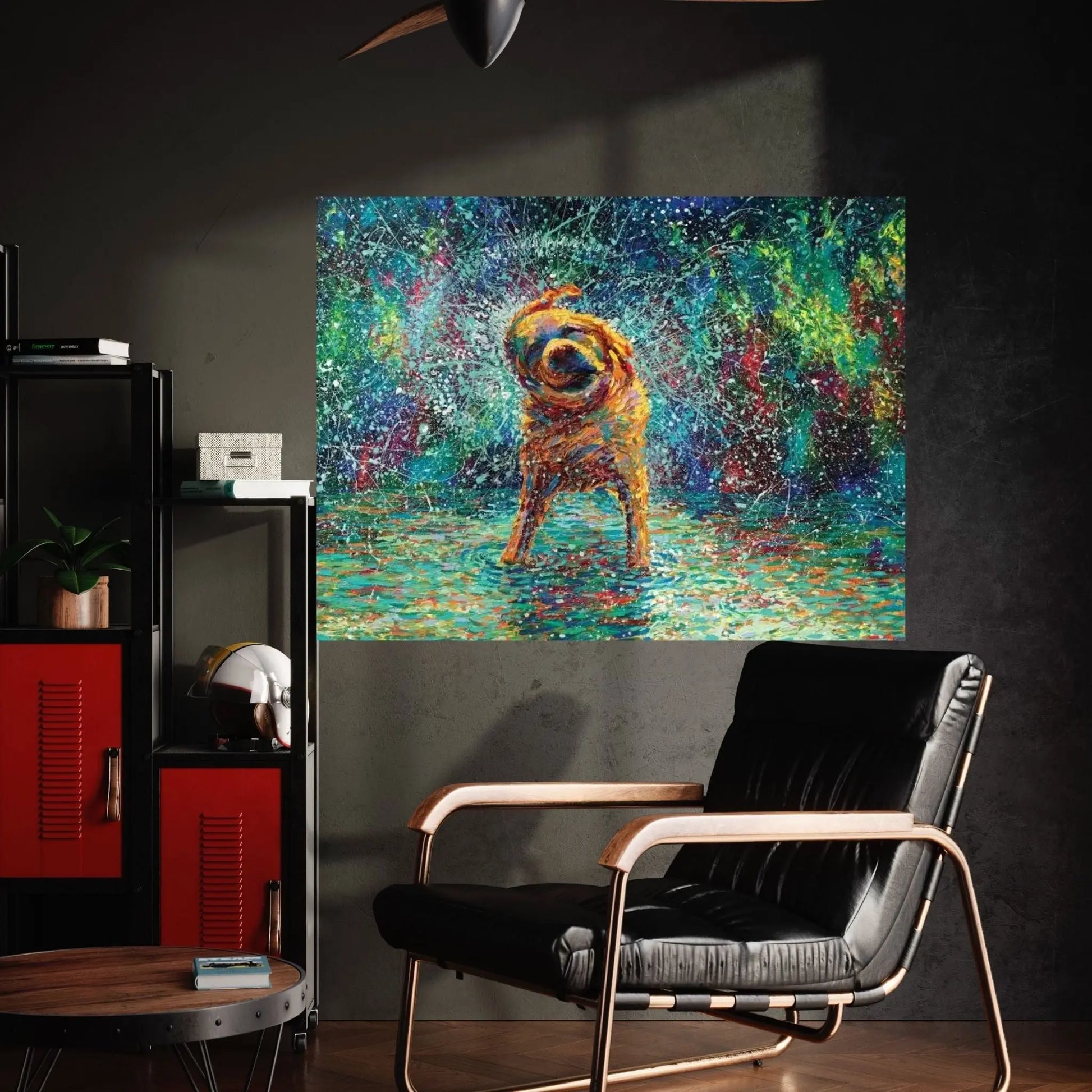 Shakin' Jake Canvas Wall Art - Y Canvas
