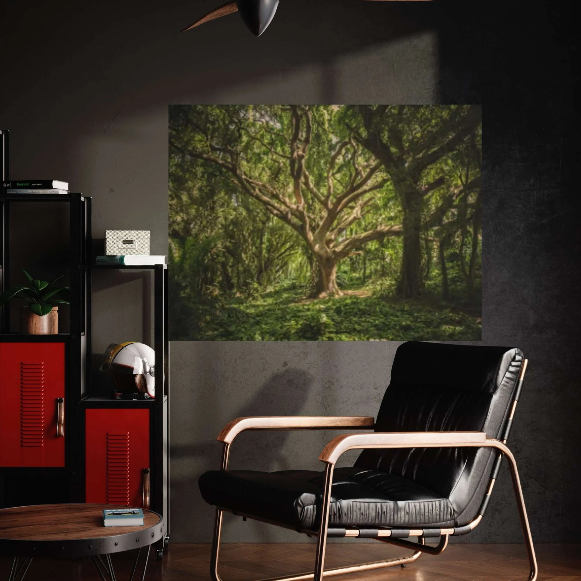 Forest Wall Art, Forest Canvas, Landscape Wall Art, Landscape Canvas, Forest Wall Decor - Y Canvas