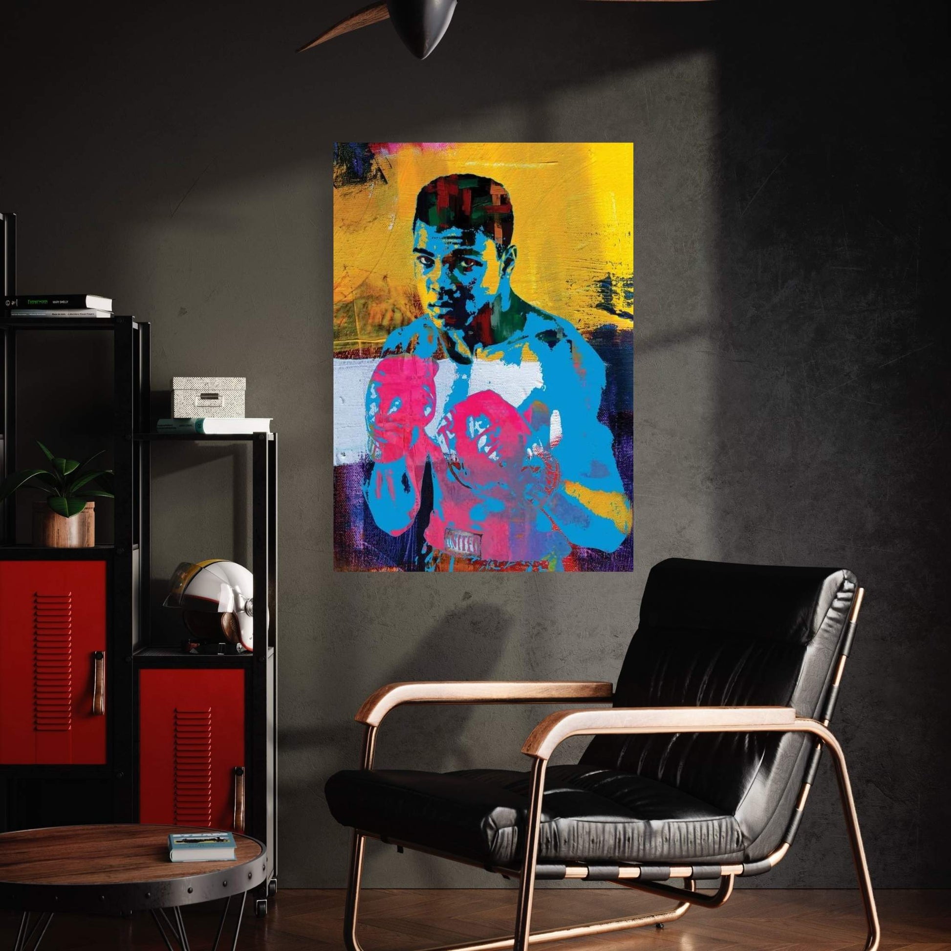 Mohammad Ali Canvas Wall Art - Y Canvas