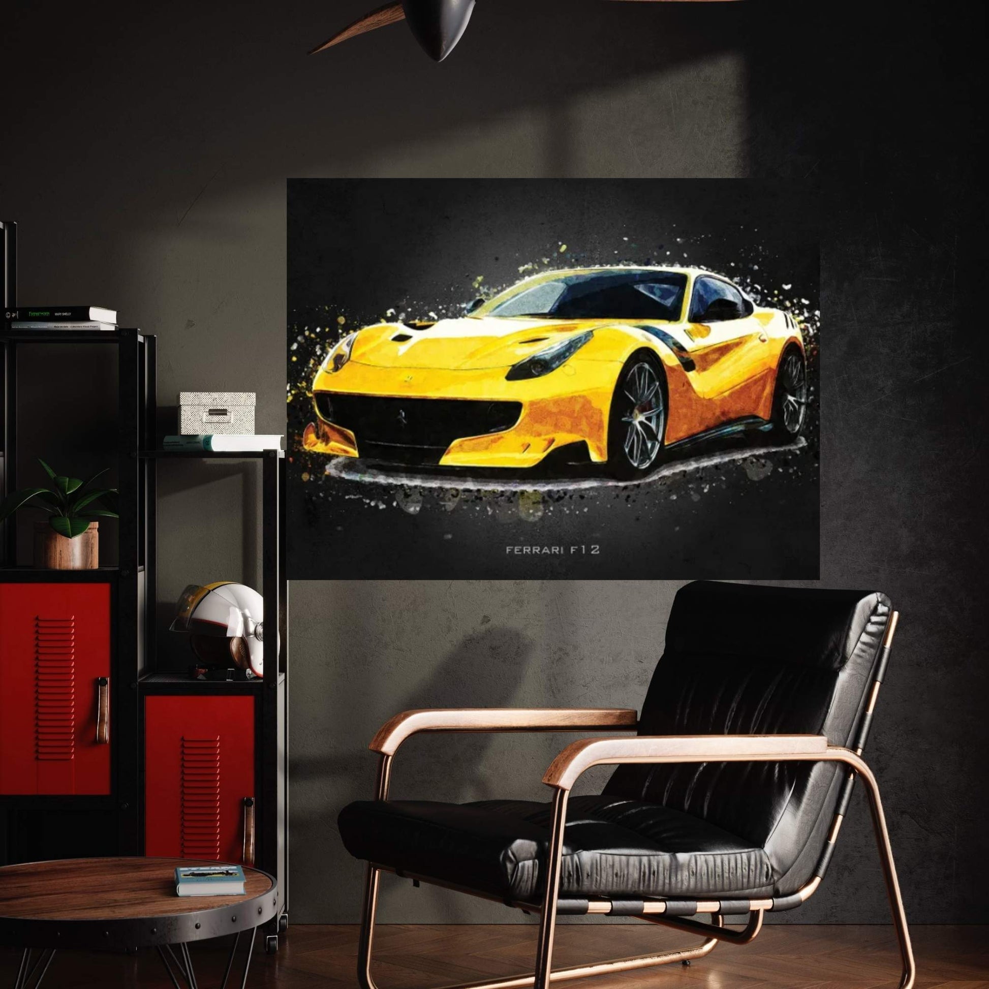 Ferrari F12 Canvas Wall Art - Y Canvas
