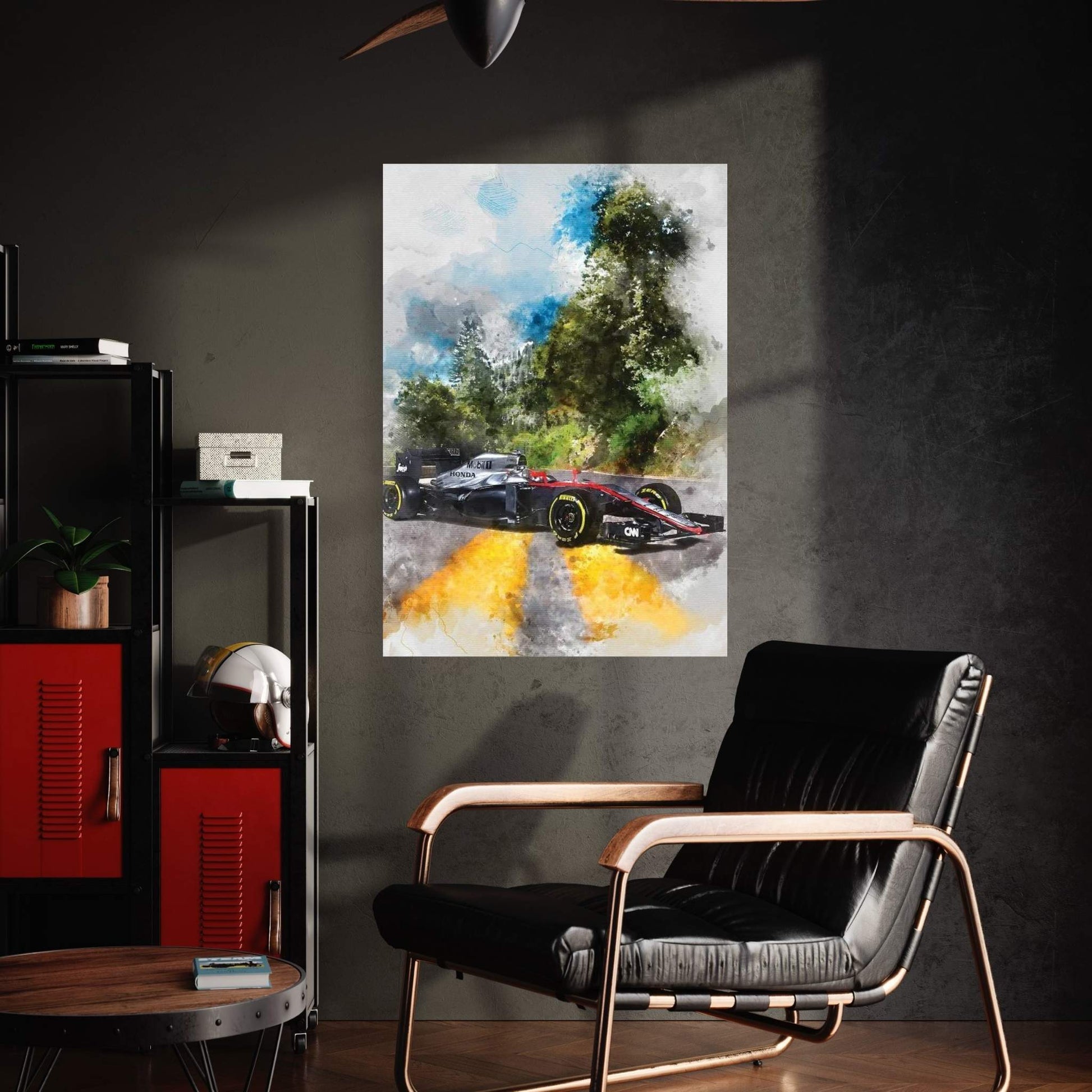 Honda F1 Canvas Wall Art - Y Canvas