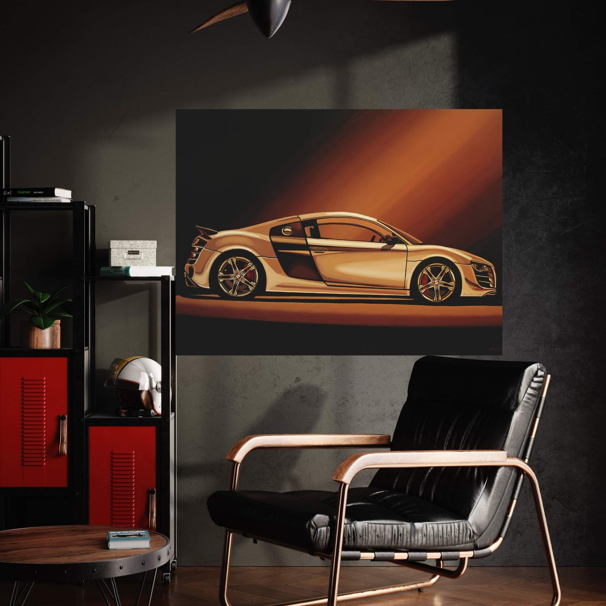 Audi R8 2007 Canvas Wall Art - Y Canvas