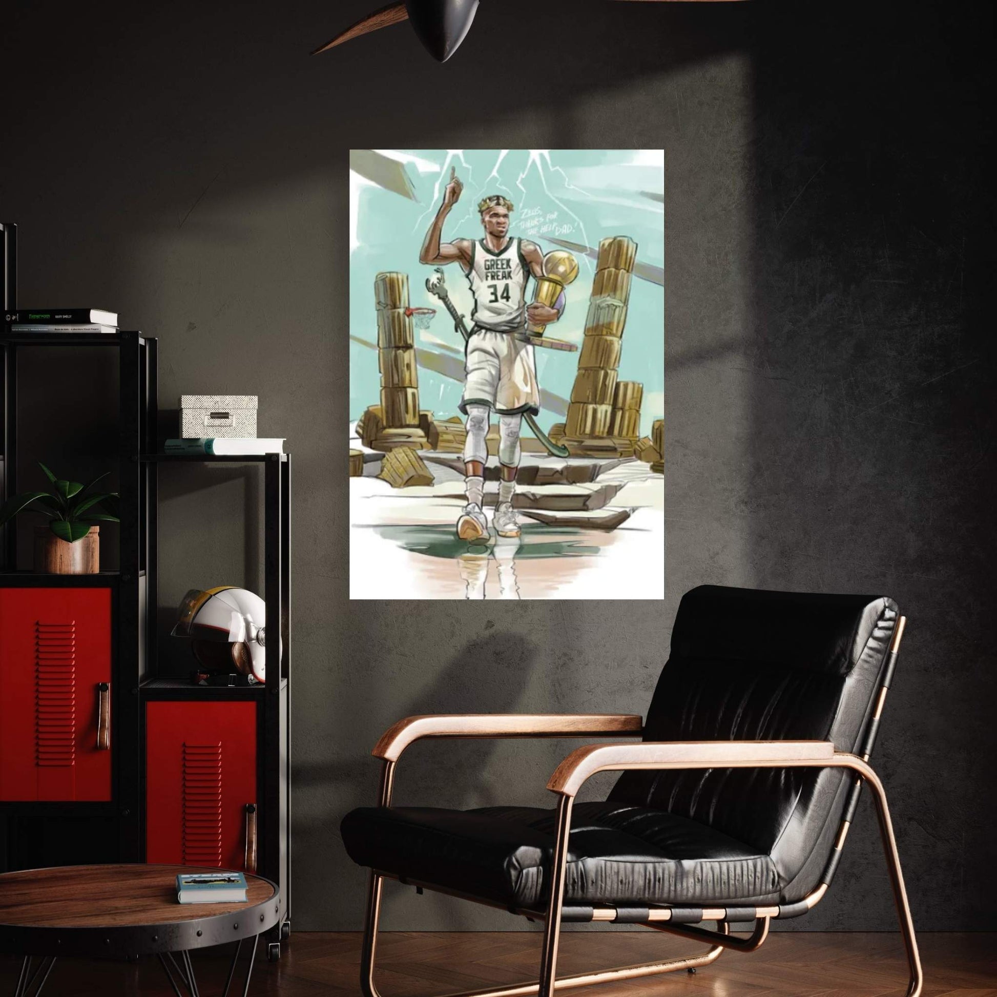 The One Who Comes With A Sword Would Perish From The Same Sword Canvas Wall Art - Y Canvas