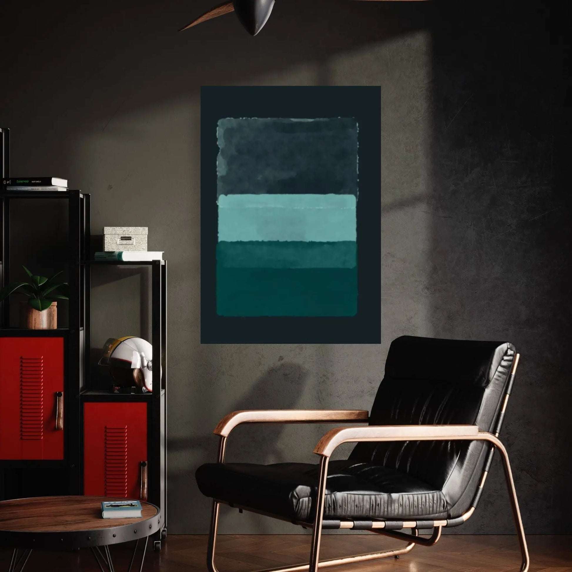 Mark Rothko Frame Canvas/Poster Art Reproduction, Rothko Reproduction - Y Canvas
