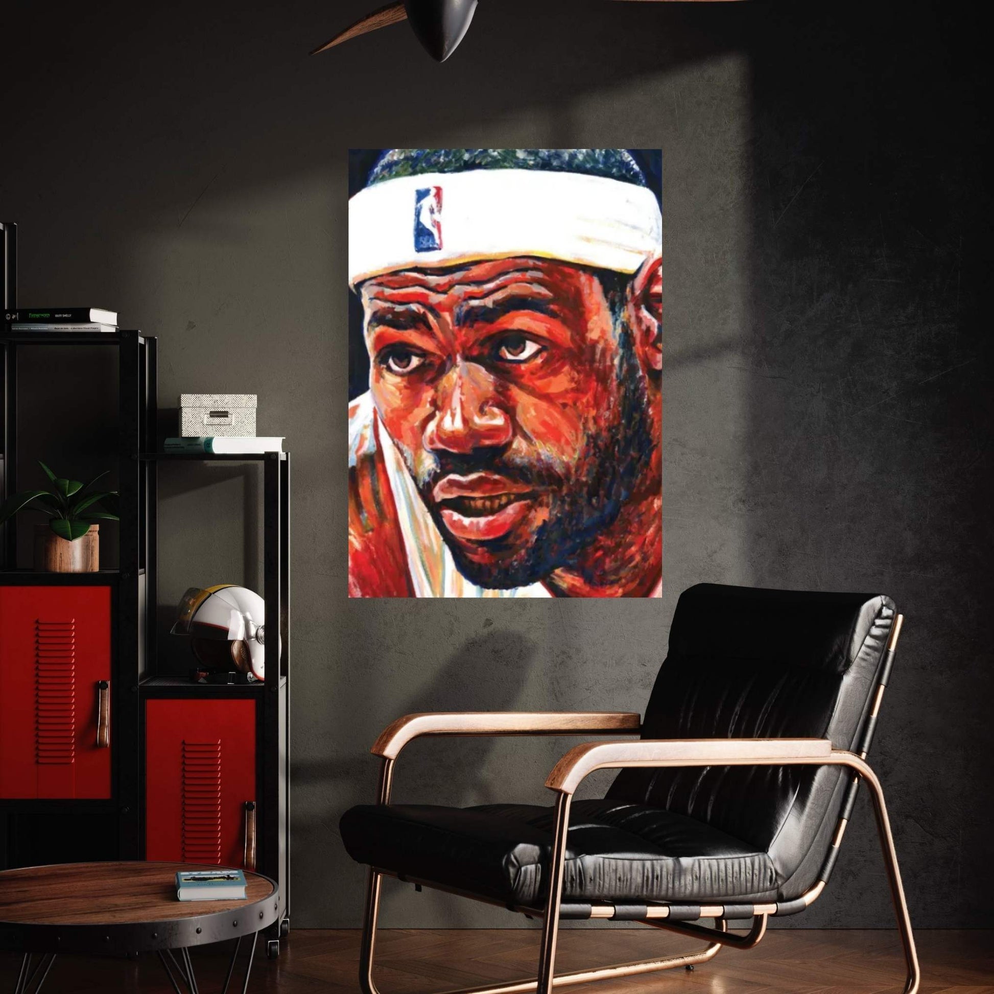 Lebron James Canvas Wall Art - Y Canvas
