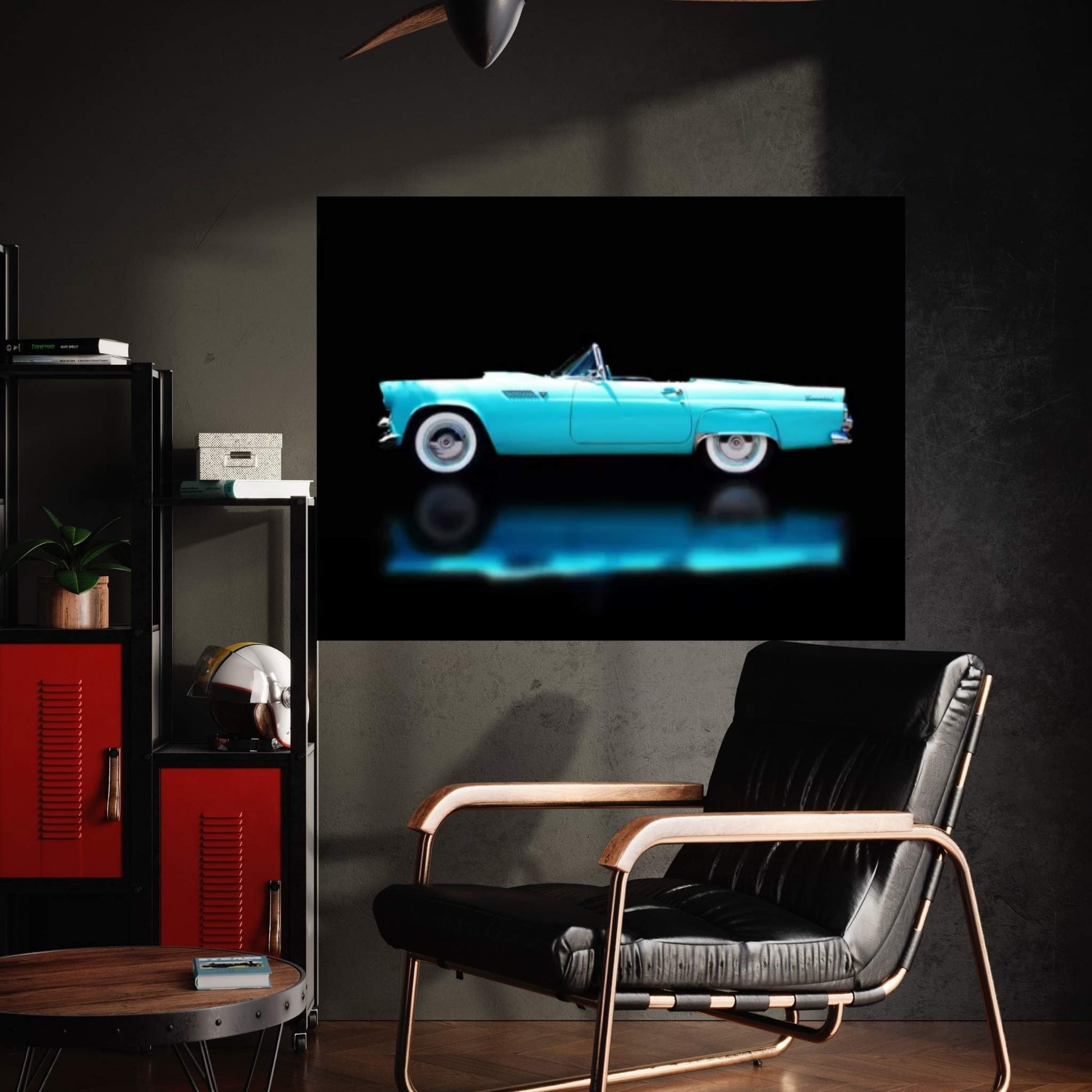 1956 Ford Thunderbird Convertible Canvas Wall Art - Y Canvas