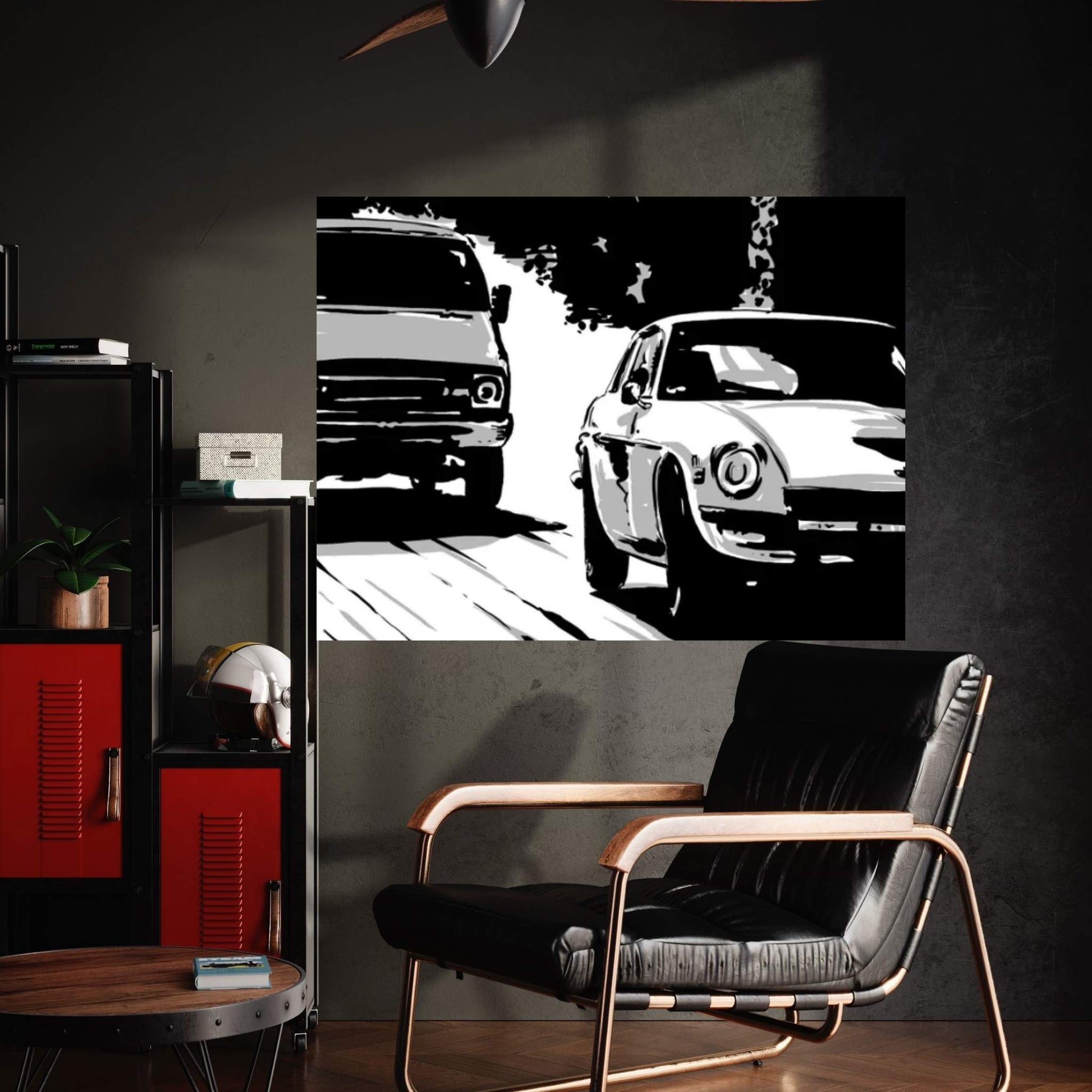 Driving II Canvas Wall Art - Y Canvas