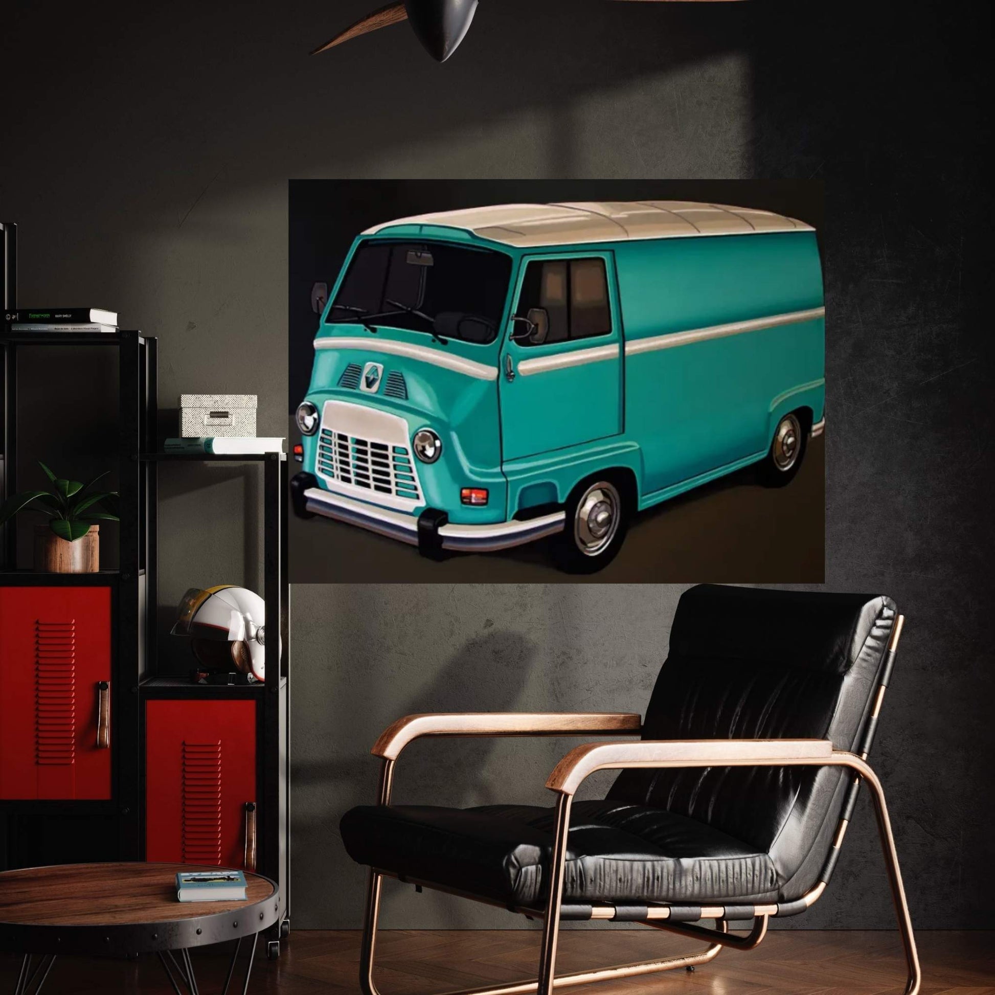 Renault Estafette 1959 Canvas Wall Art - Y Canvas