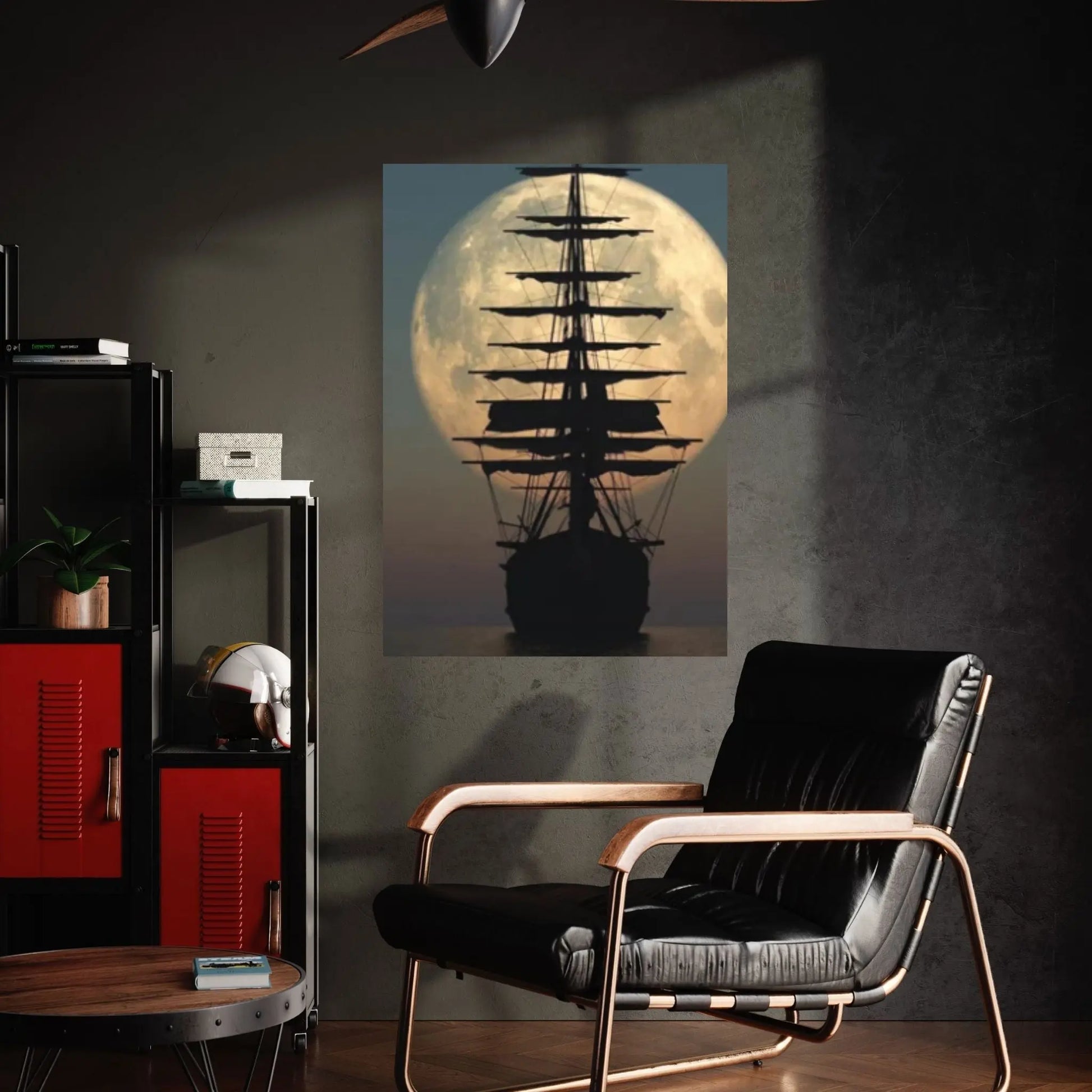 Sailing Boat Canvas, Sea Landscape, Sailboat Painting,Ocean Painting - Y Canvas
