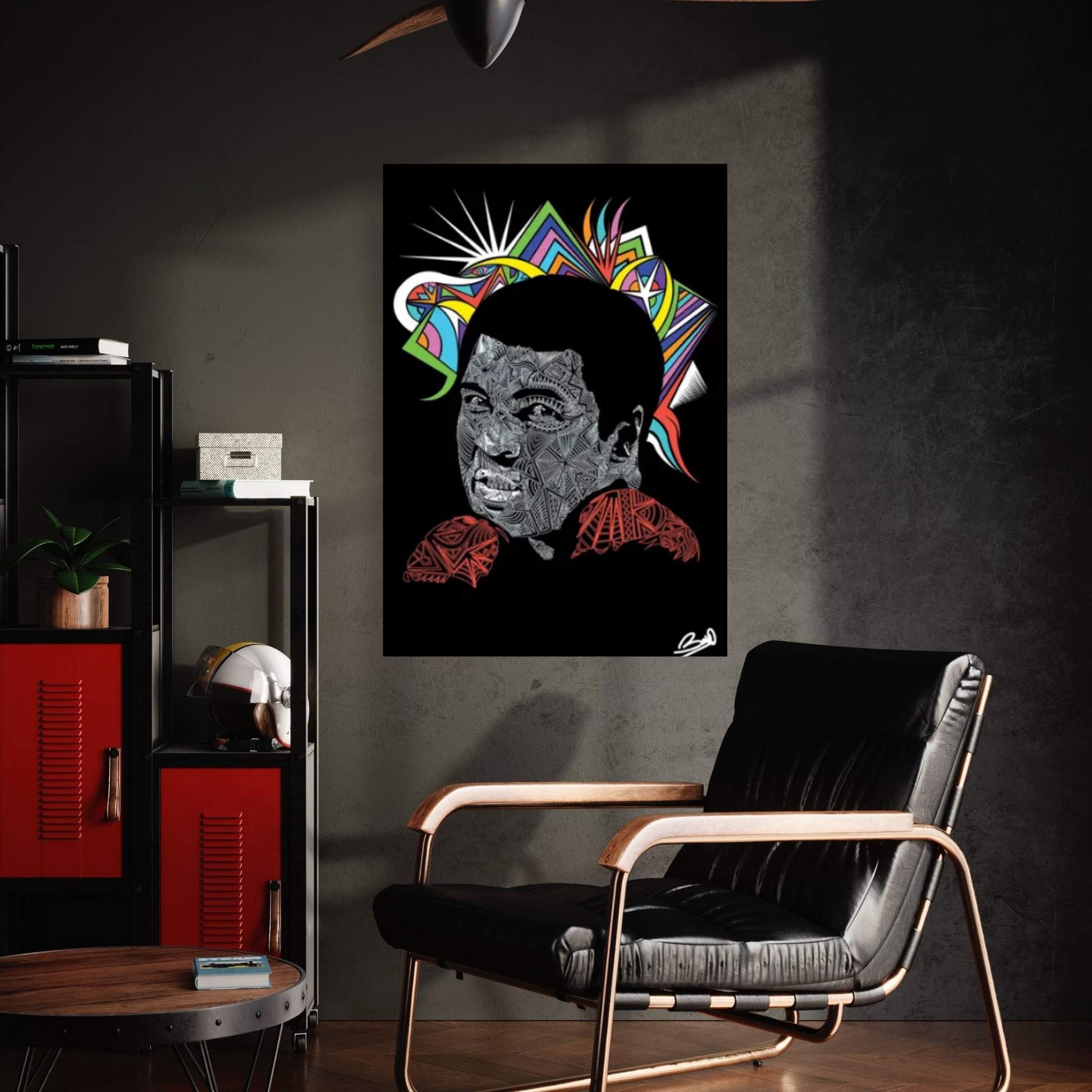 Ali Canvas Wall Art - Y Canvas