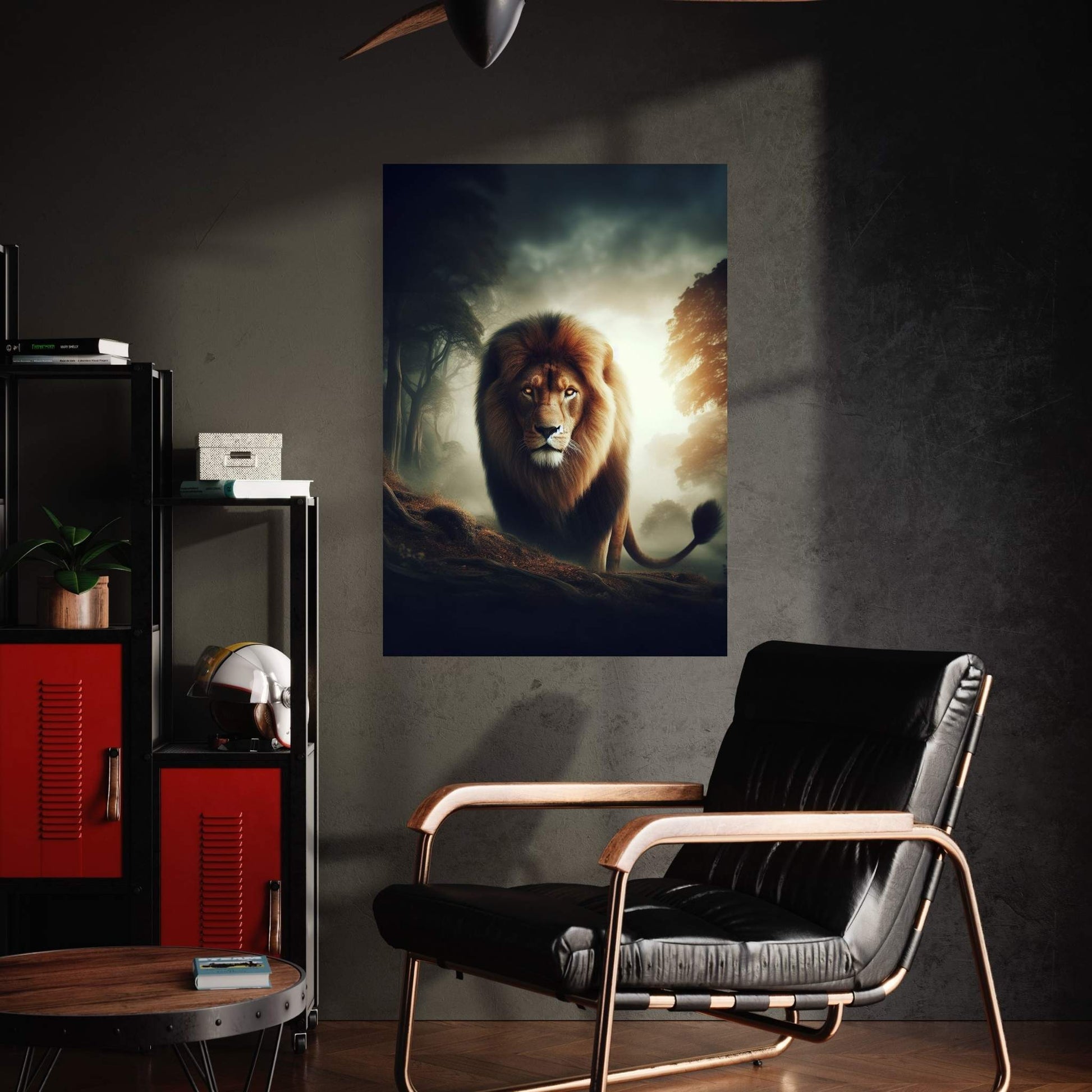 Lion Animal Canvas Wall Art Home Decor - Y Canvas