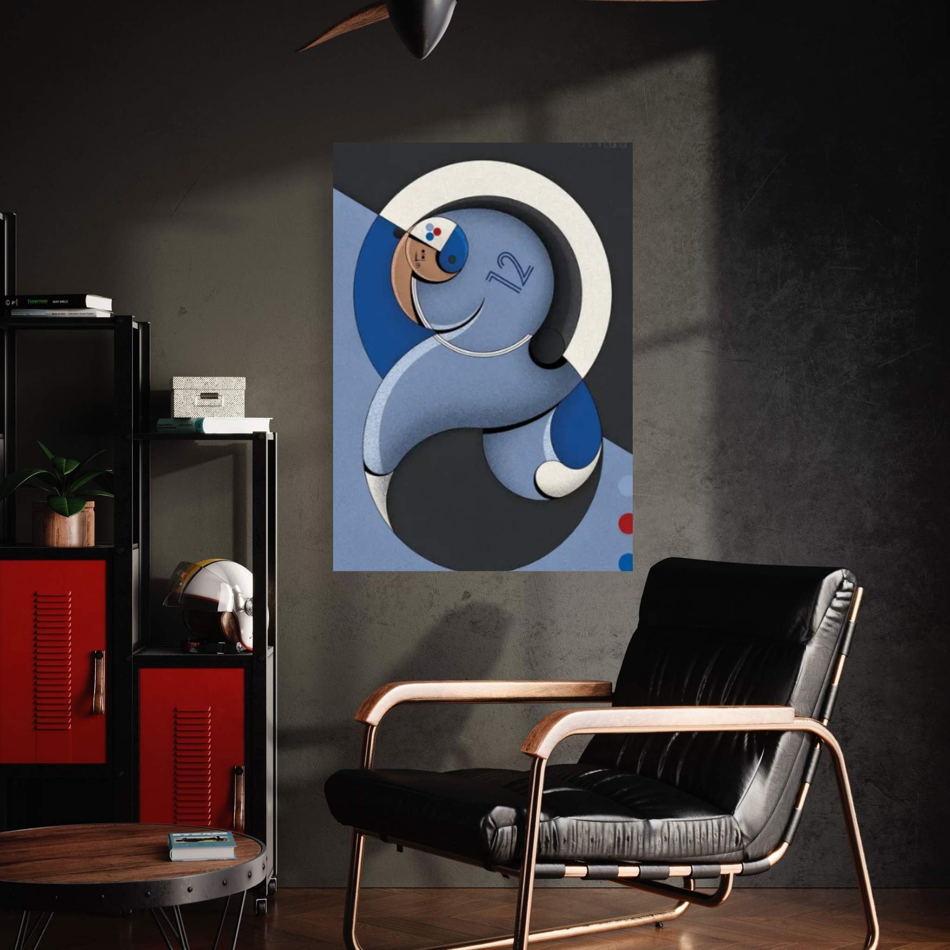 Robbie Canvas Wall Art - Y Canvas