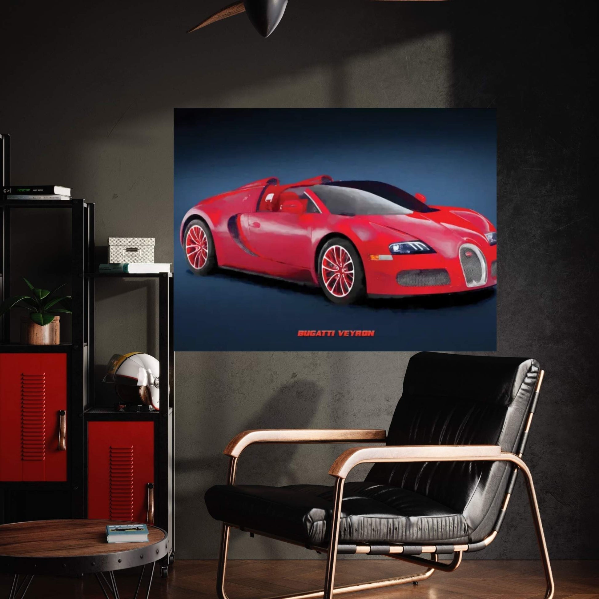 Bugatti Veyron III Canvas Wall Art - Y Canvas