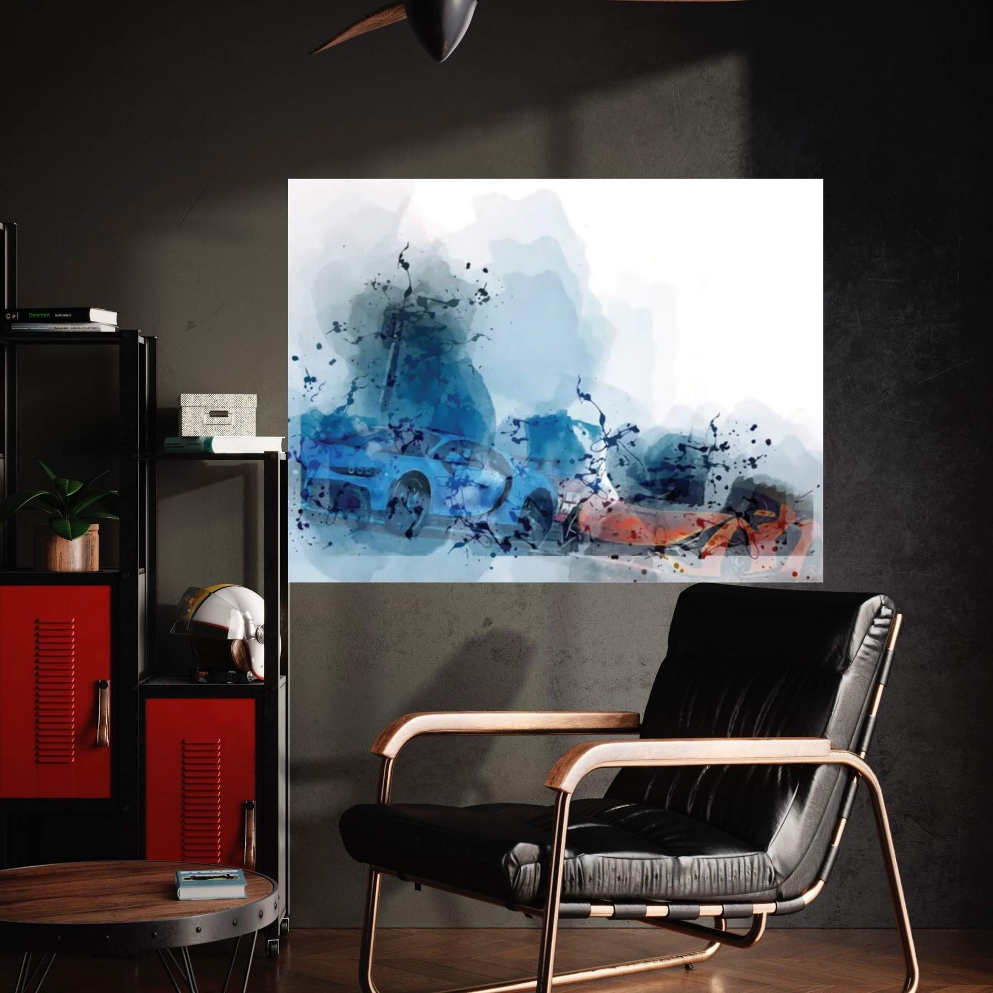 Lamborghini Sian Bugatti Chiron Hypercars Racing Cars Canvas Wall Art - Y Canvas