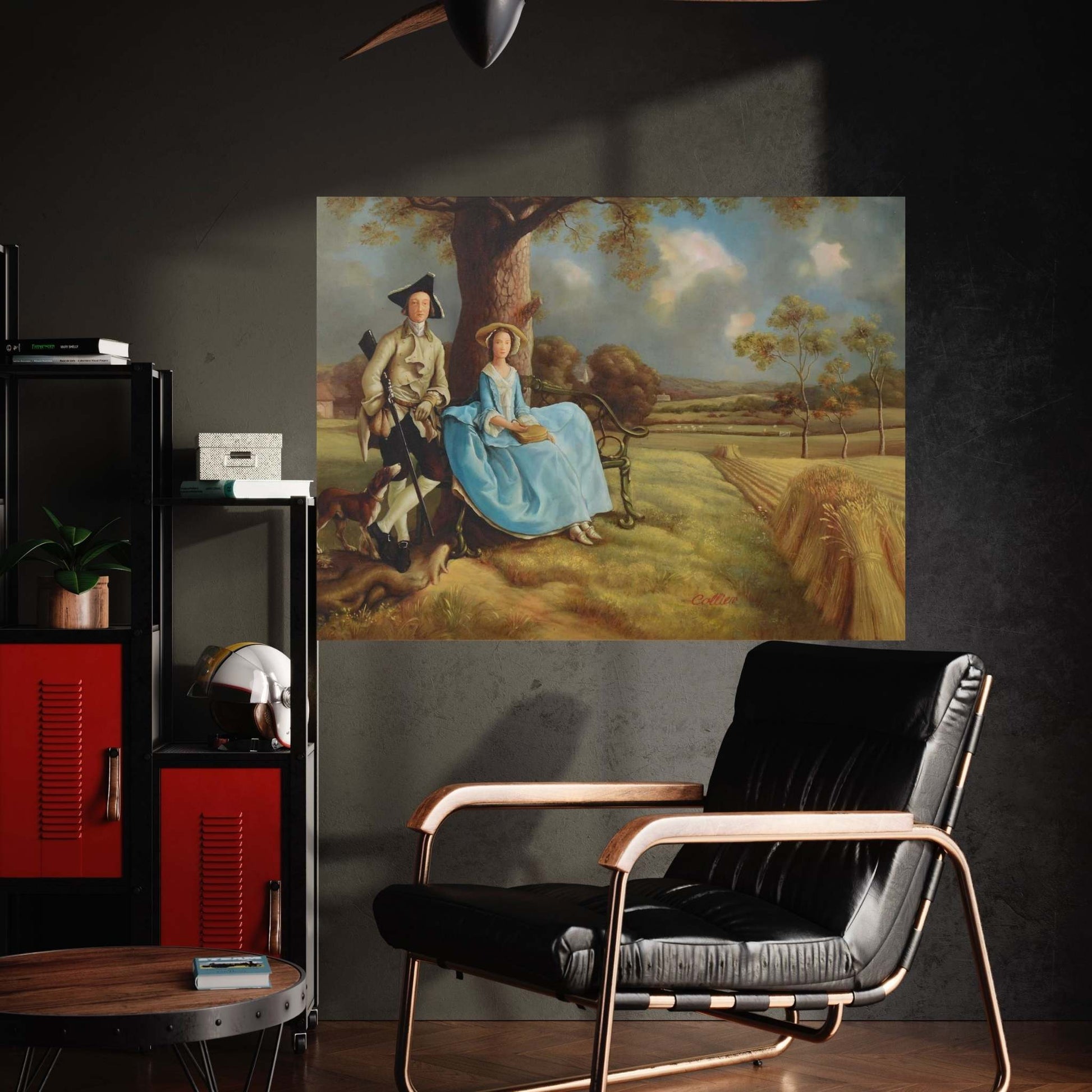 Mr. and Mrs. Andrews Canvas Wall Art - Y Canvas