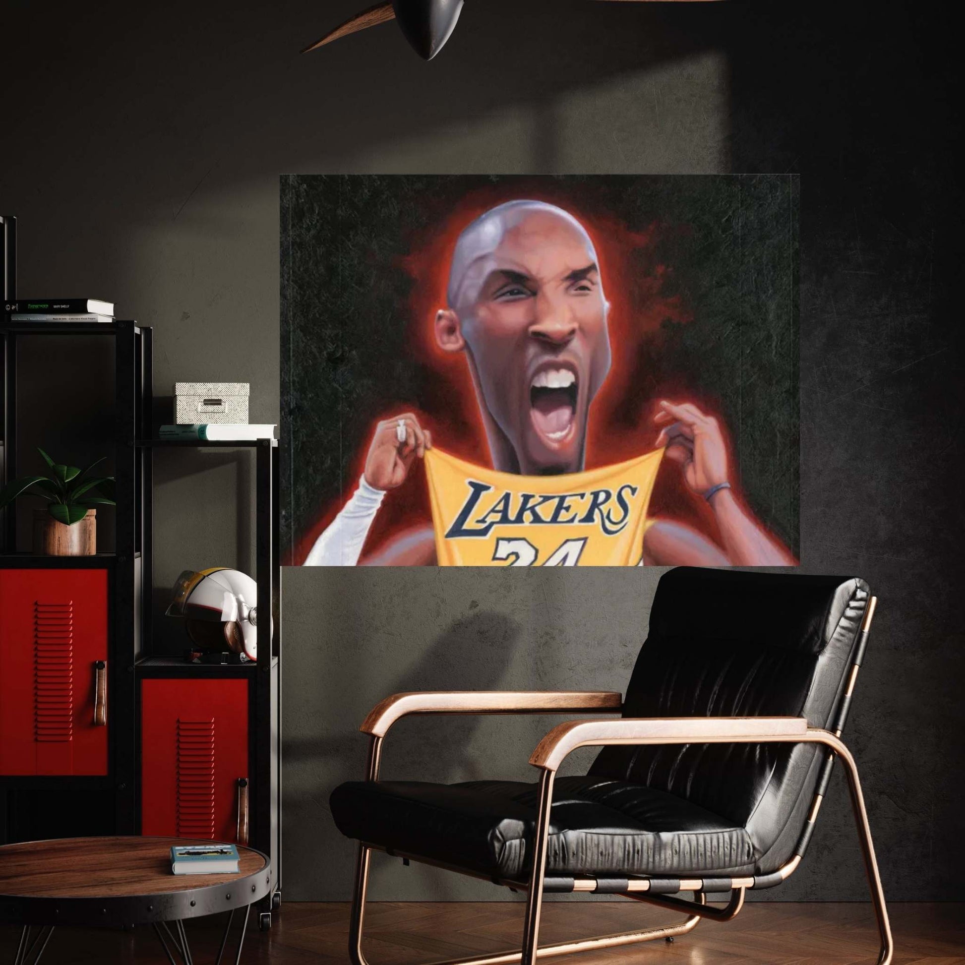 Kobe Bryant Canvas Wall Art - Y Canvas