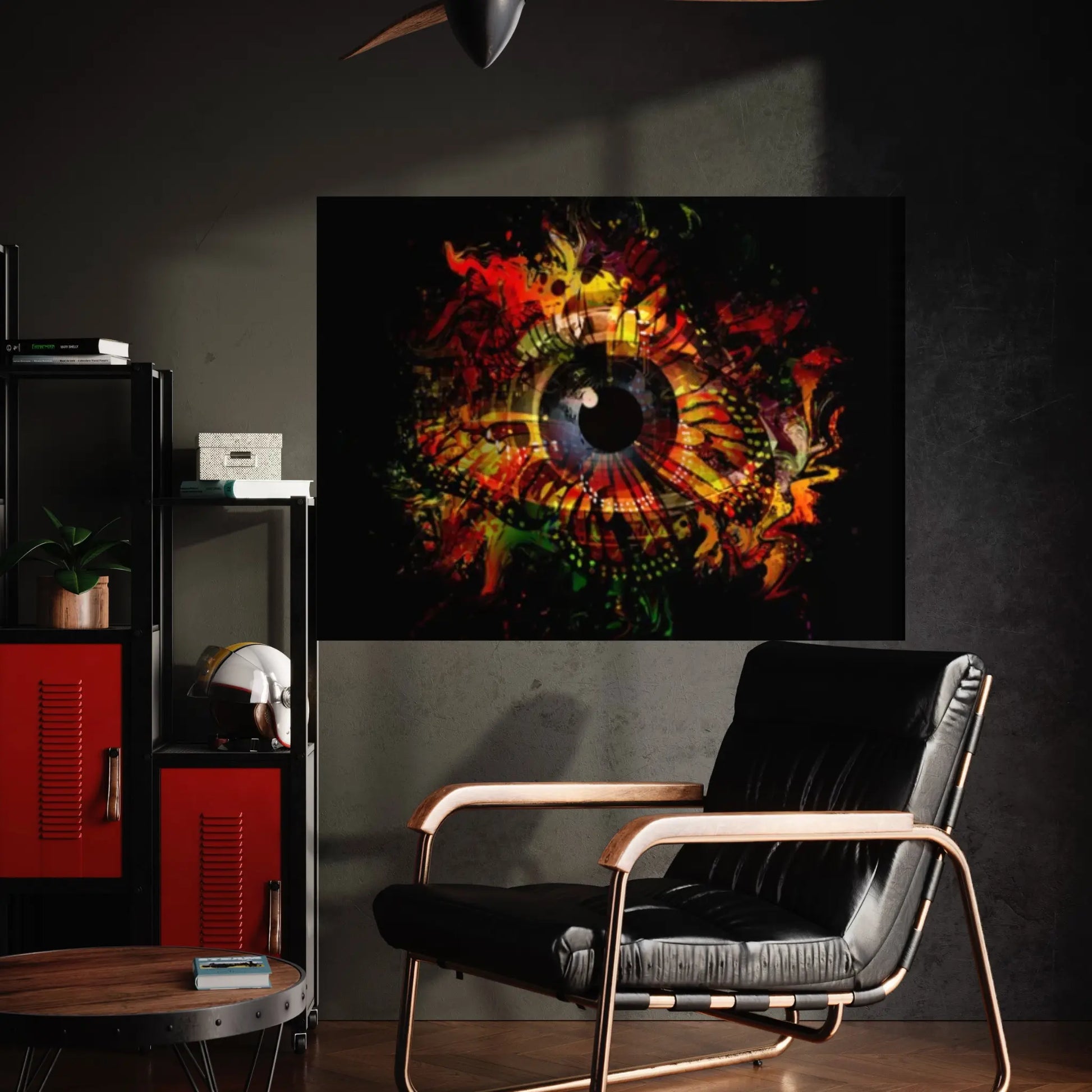 The Eye Abstract Printing Wall Art print Canvas Wall Art Poster - Y Canvas