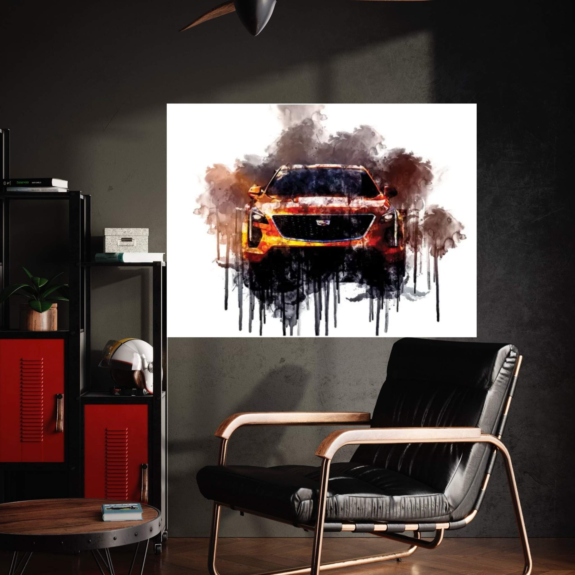 Car 2019 Cadillac XT4 Sport Canvas Wall Art - Y Canvas
