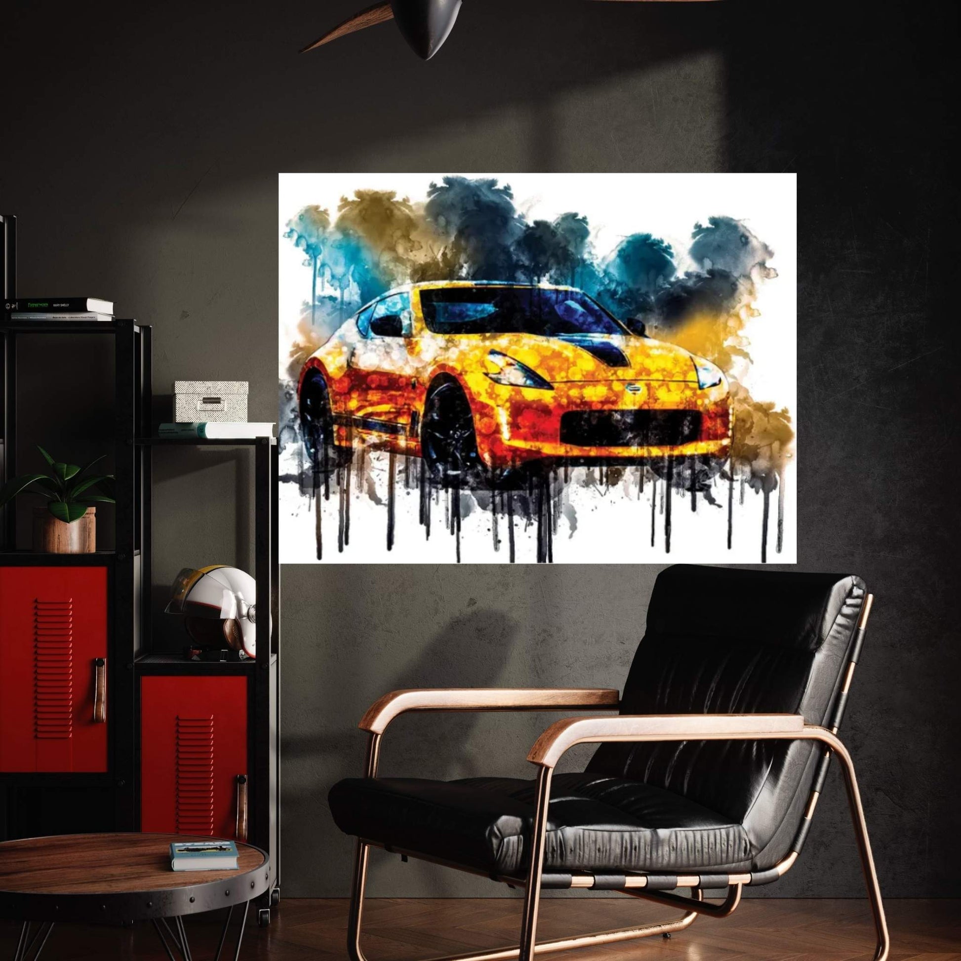 Car 2018 Nissan 370Z Heritage Edition Canvas Wall Art - Y Canvas