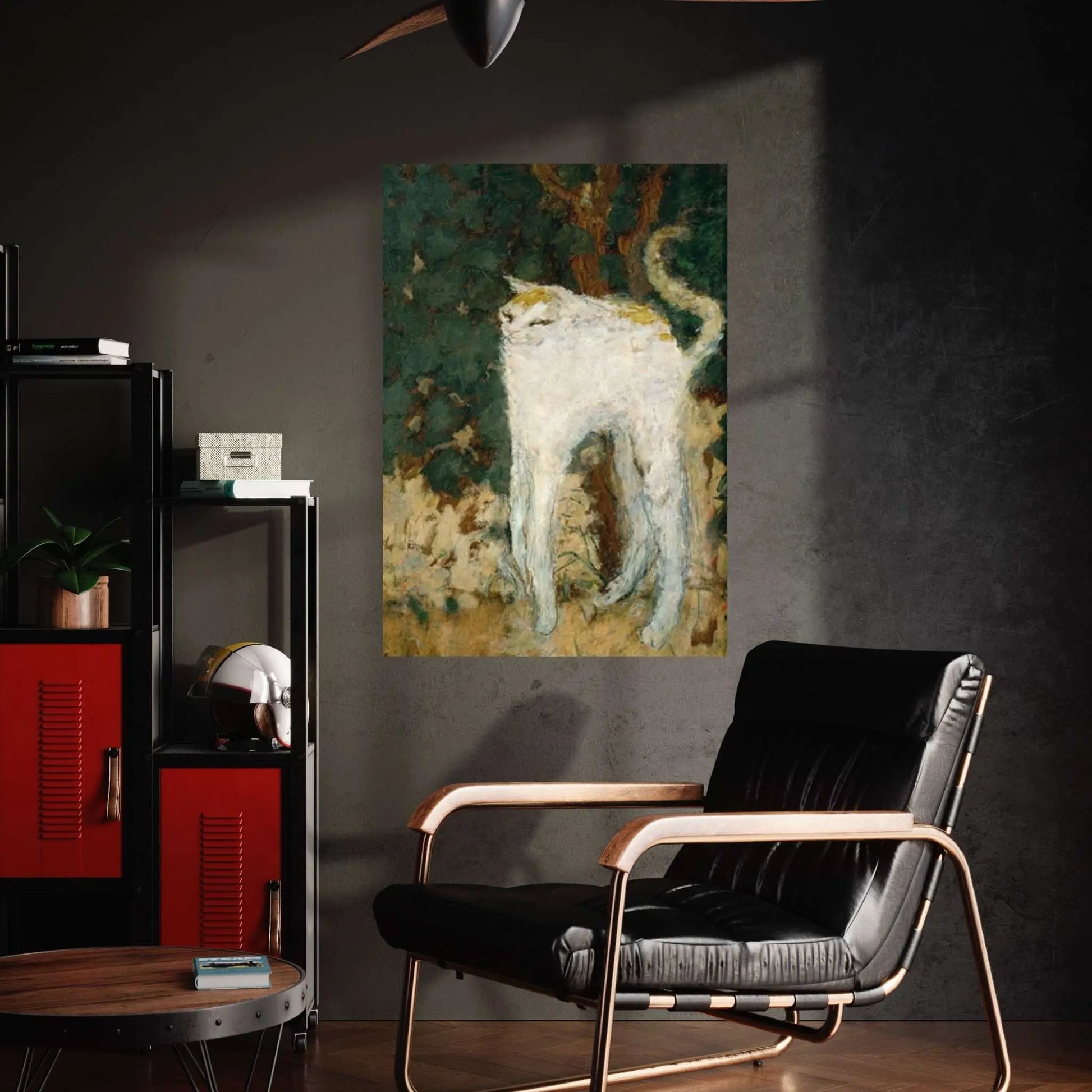 Le chat blanc 1894 by Pierre Bonnard Canvas Wall Art Print, Pierre Bonnard Poster - Y Canvas