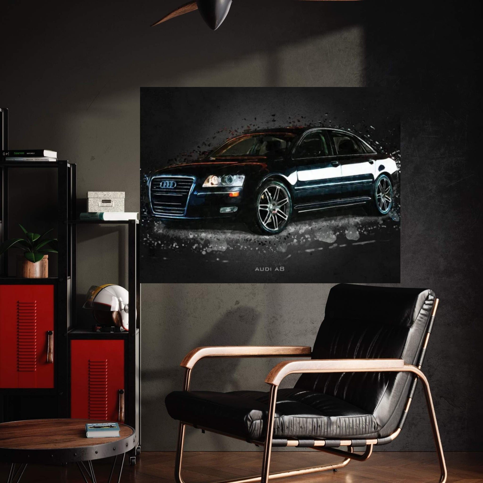 Audi A8 Canvas Wall Art - Y Canvas