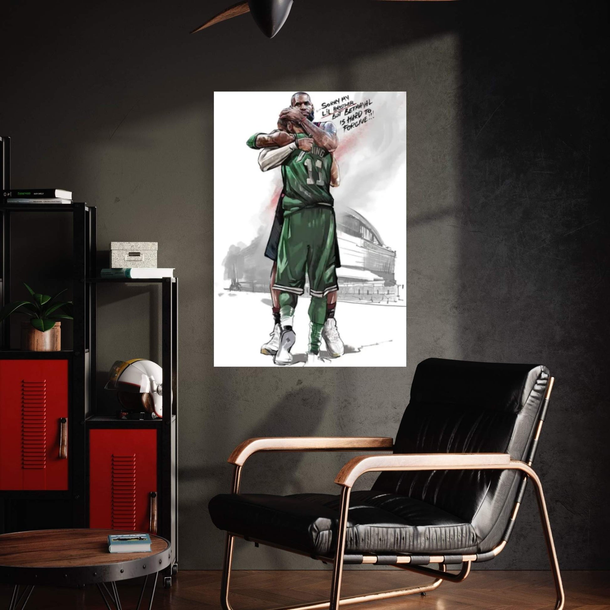 Little Brother Canvas Wall Art - Y Canvas