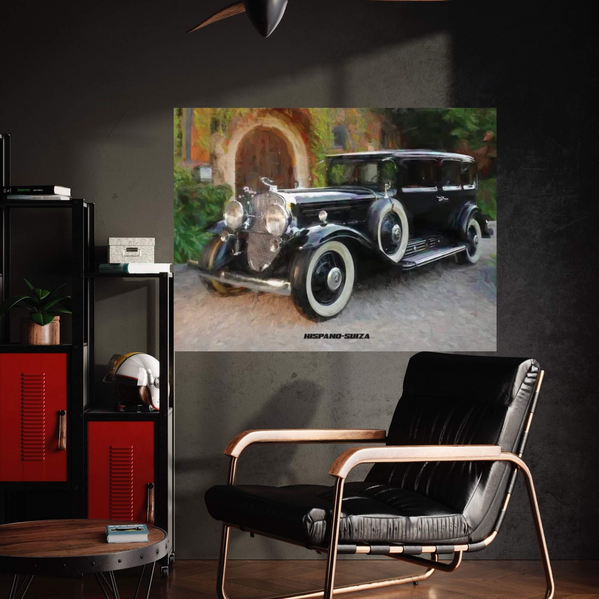 Hispano Suiza Canvas Wall Art - Y Canvas