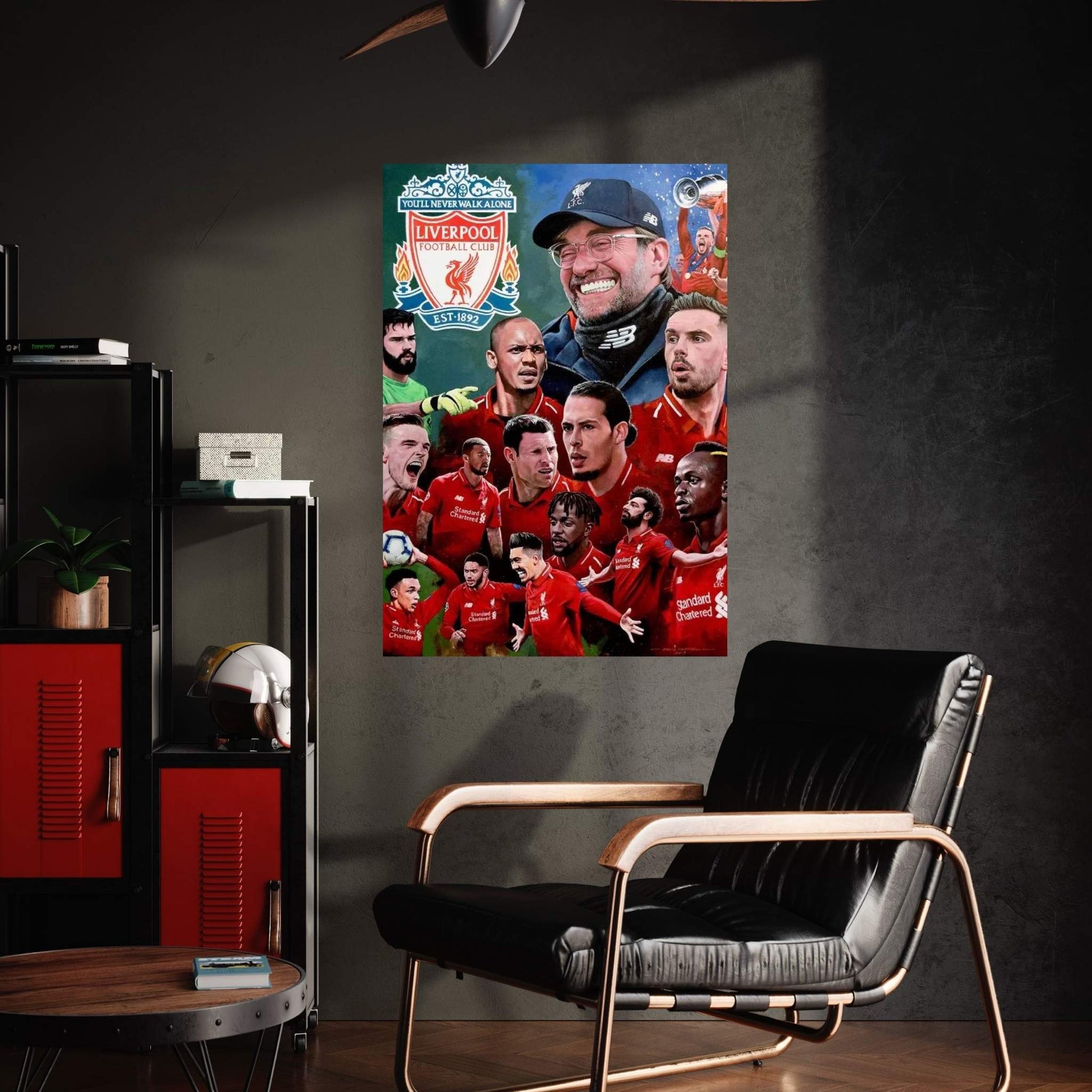 Liverpool FC Canvas Wall Art - Y Canvas