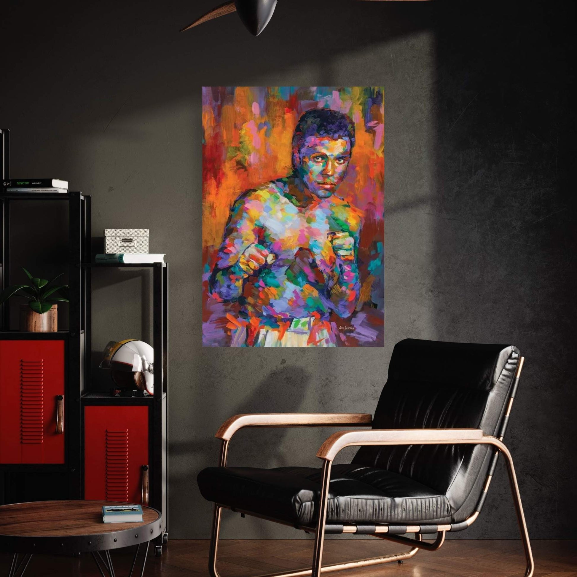 Ali, Boxing Legend Canvas Wall Art - Y Canvas