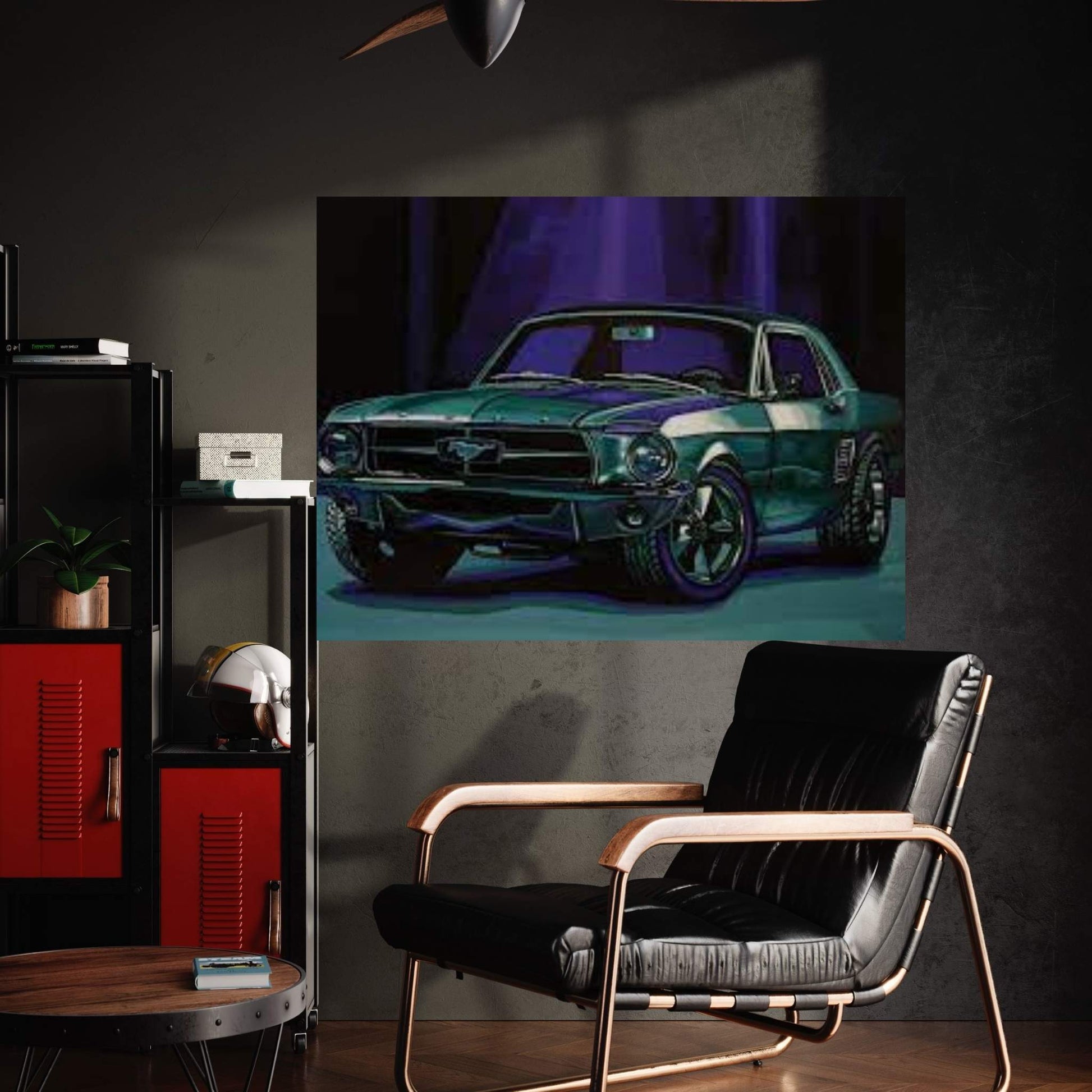Ford Mustang 1967 Canvas Wall Art - Y Canvas