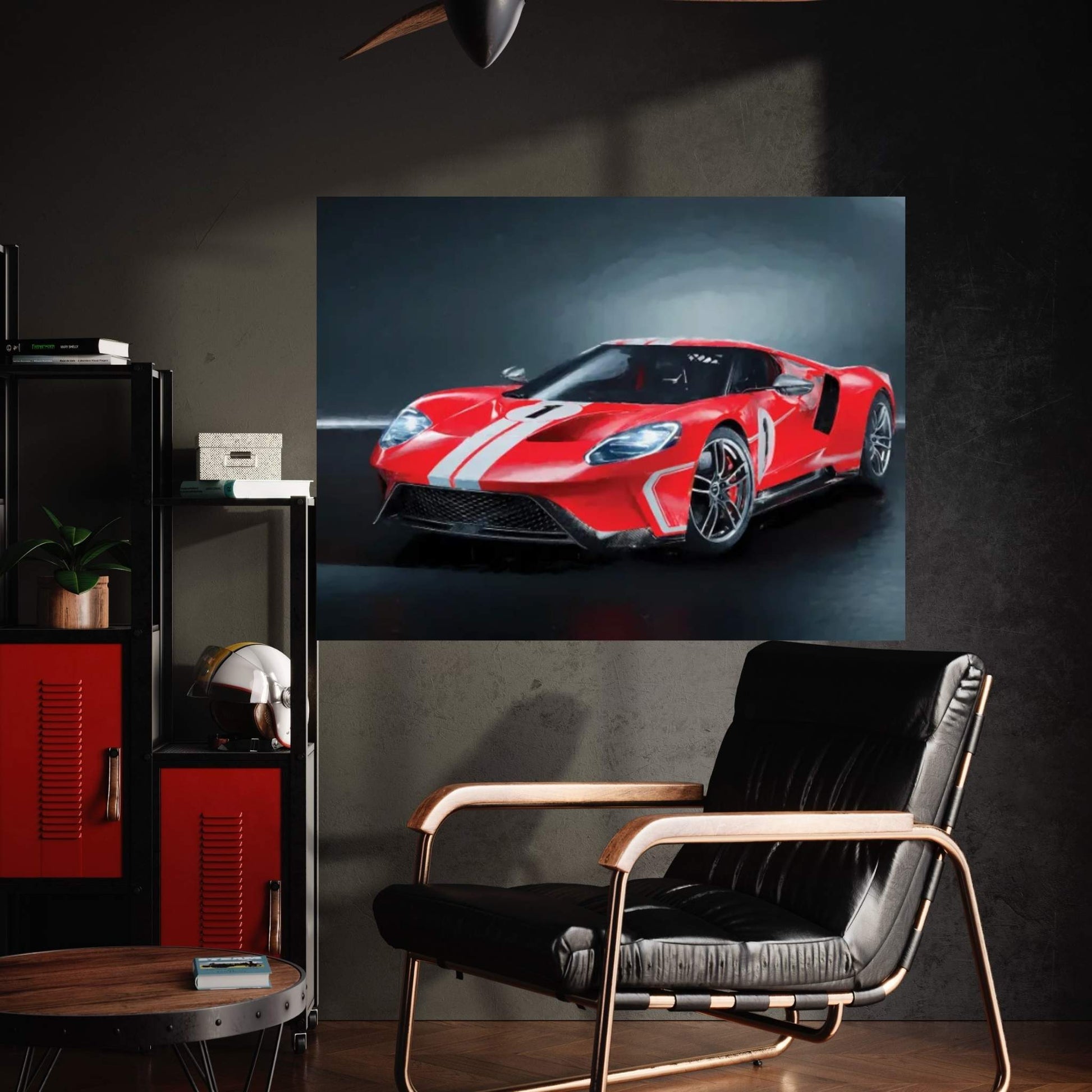 Ford Tuning GT II Canvas Wall Art - Y Canvas
