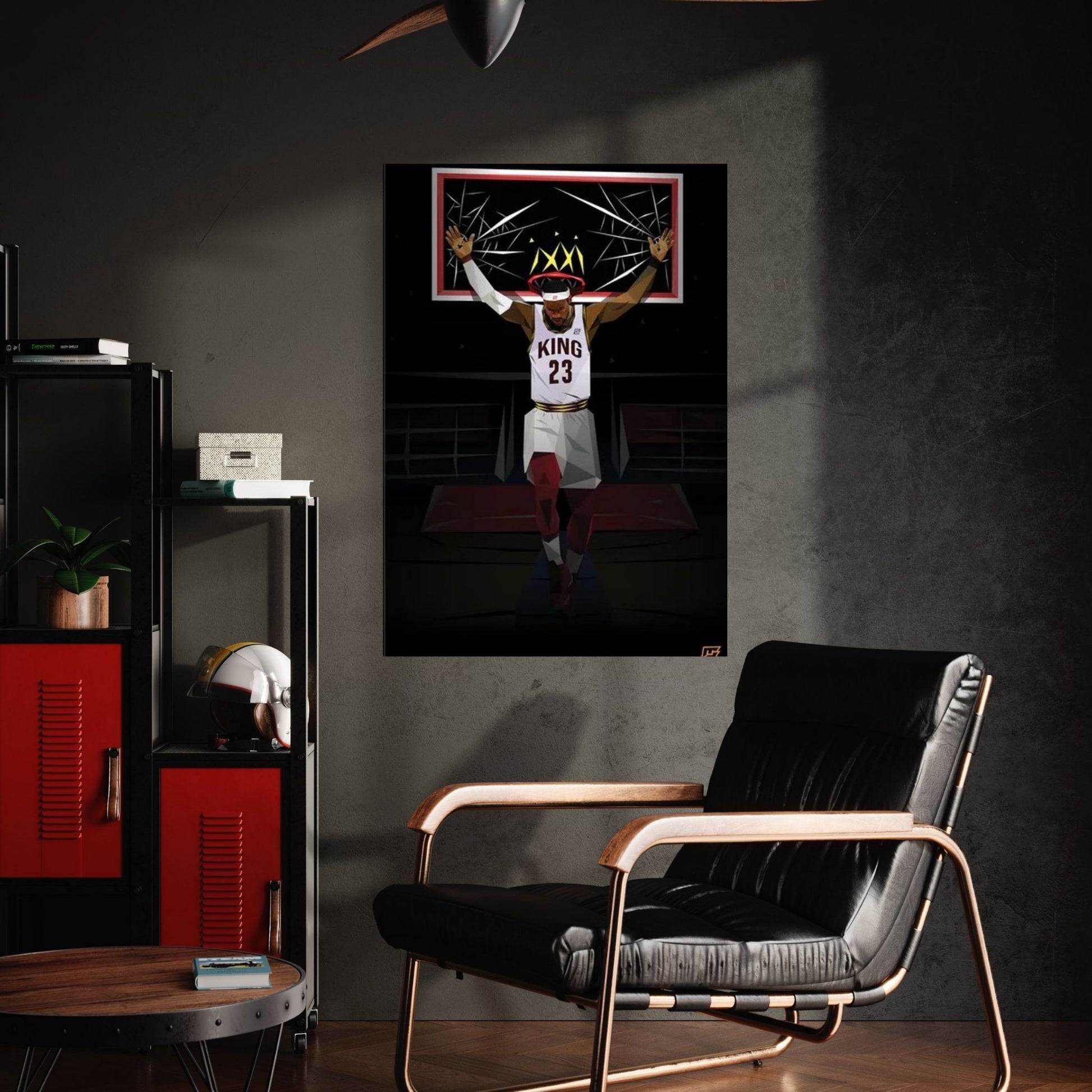 King James Canvas Wall Art - Y Canvas