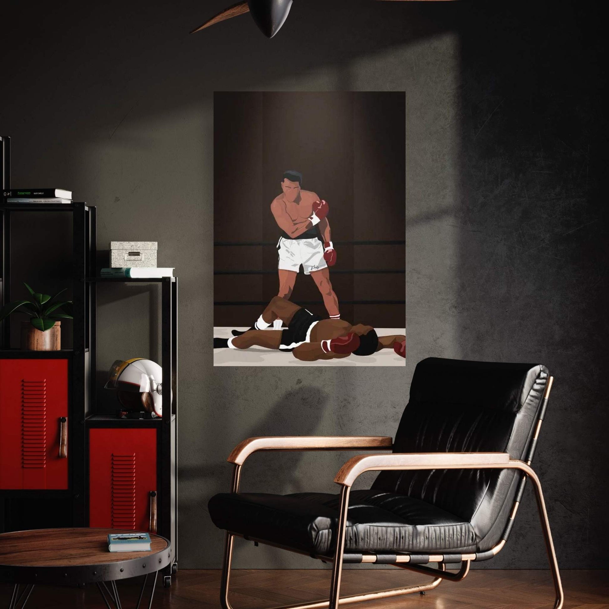 Ali Canvas Wall Art - Y Canvas