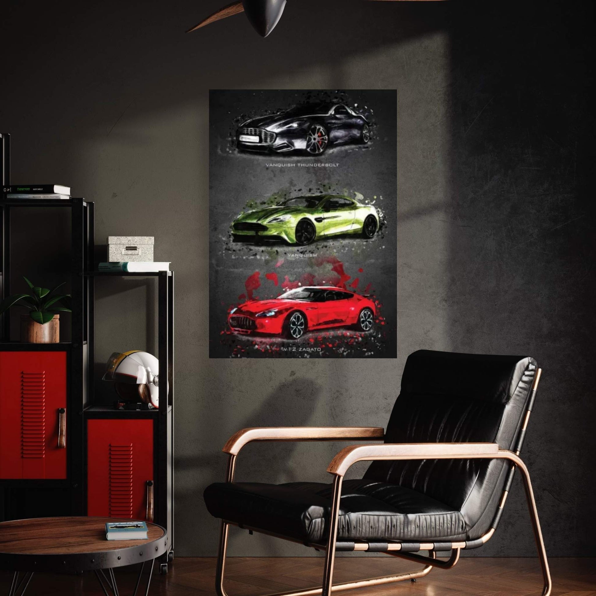 Aston Martin Canvas Wall Art - Y Canvas
