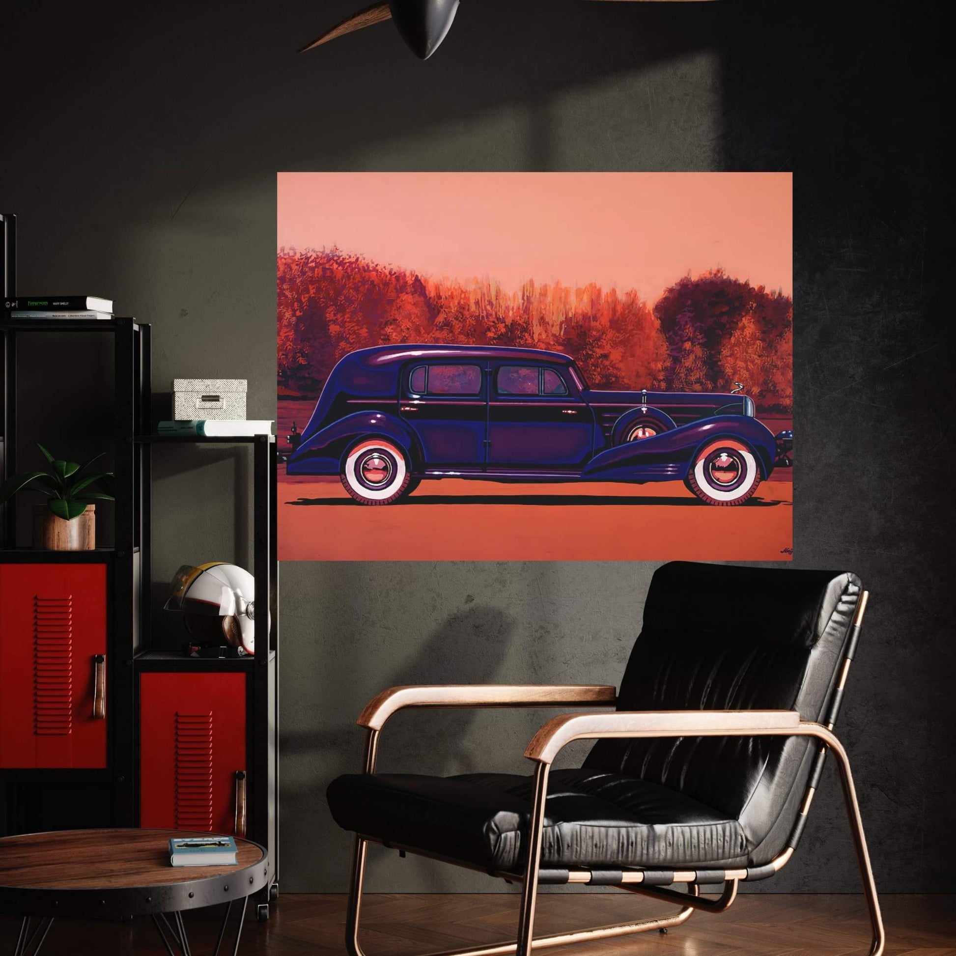 Cadillac V 16 Custom Imperial Canvas Wall Art - Y Canvas