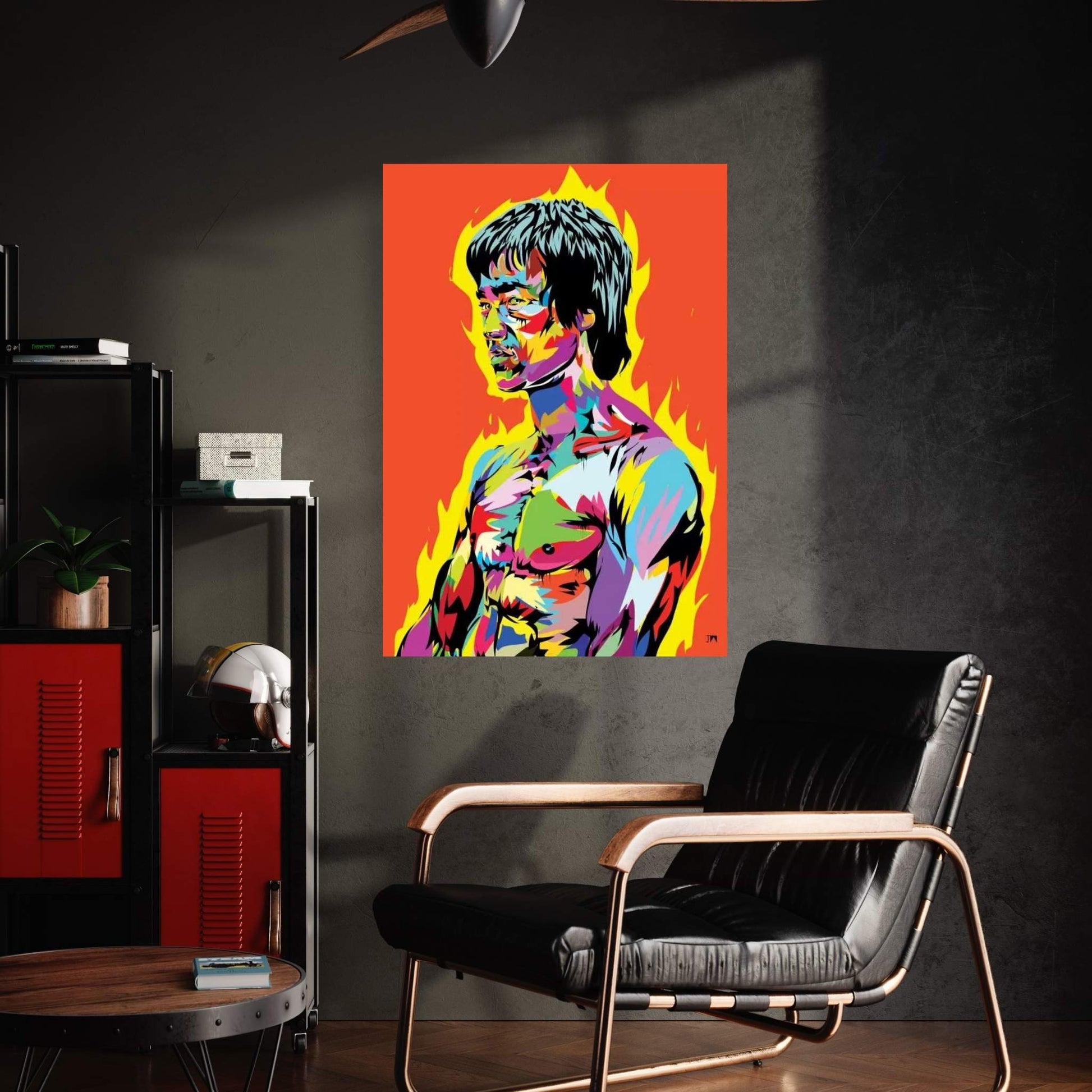 Bruce Lee II Canvas Wall Art - Y Canvas