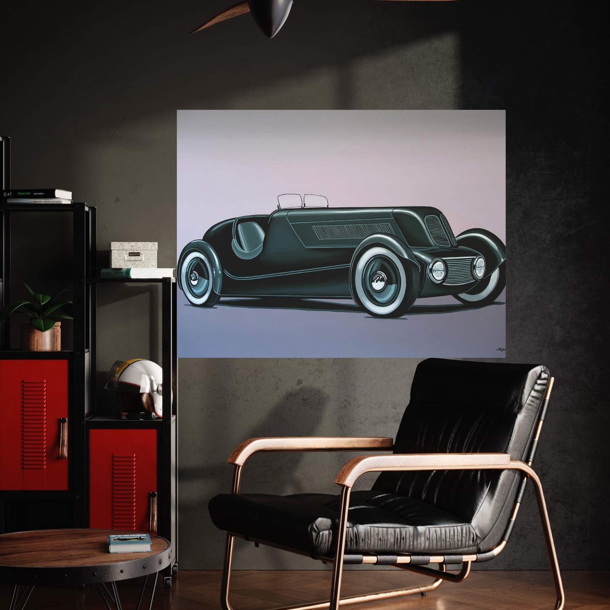 Edsel Ford Model 40 Special Speedster 1934 Canvas Wall Art - Y Canvas