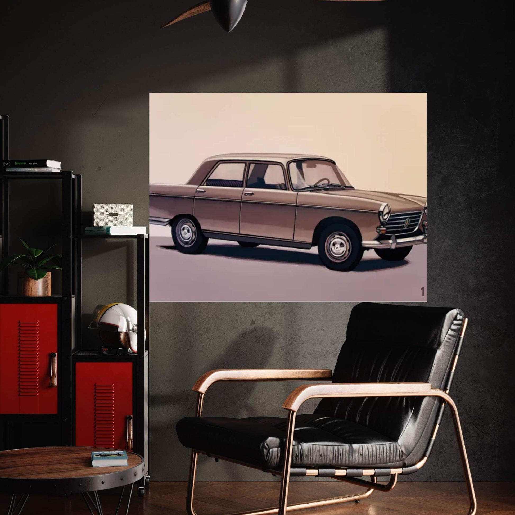 Peugeot 404 1960 Canvas Wall Art - Y Canvas