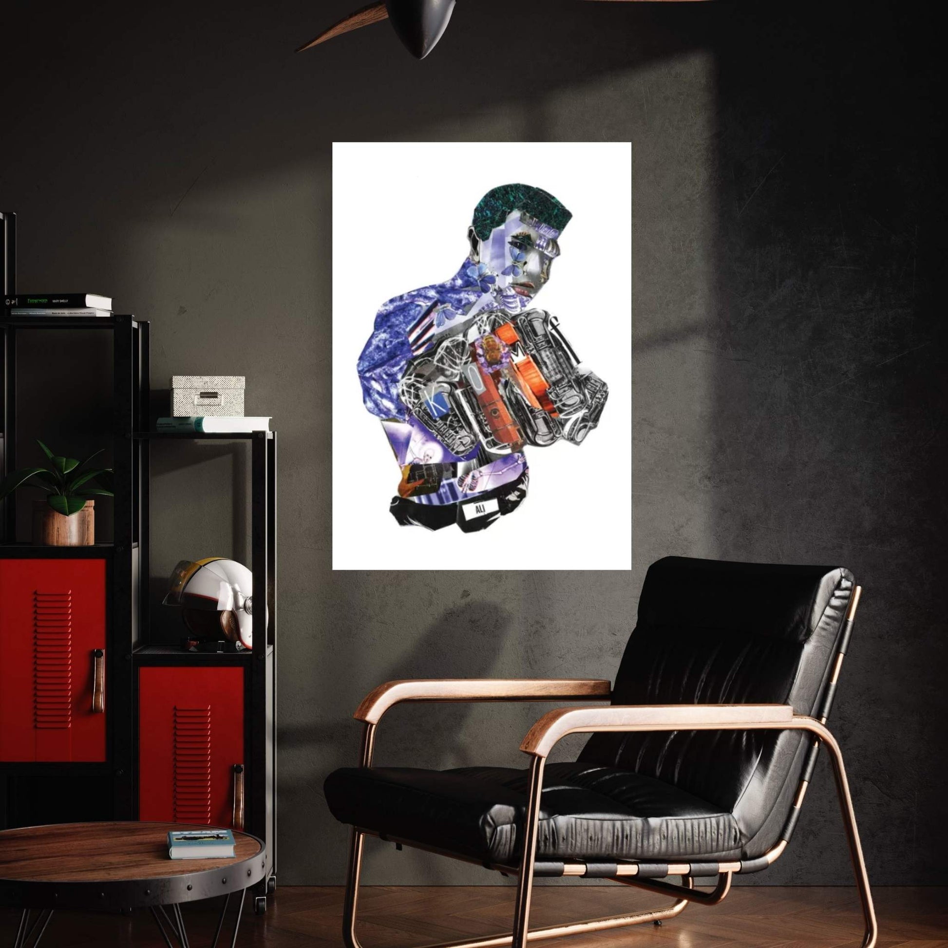 Ali Canvas Wall Art - Y Canvas