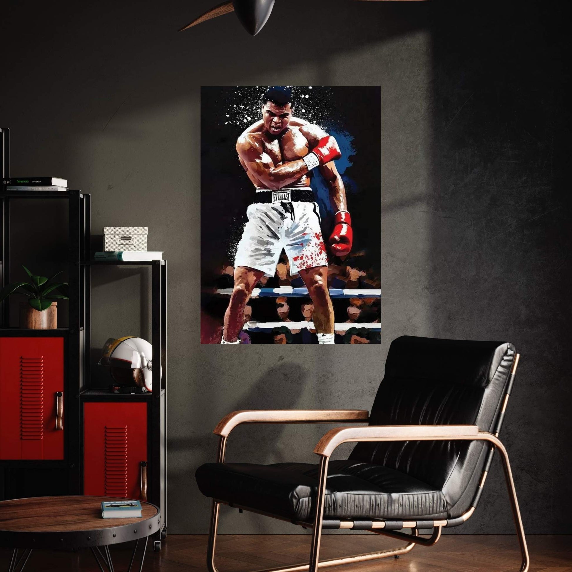 Muhammad Ali - Sting Like A Bee Canvas Wall Art - Y Canvas