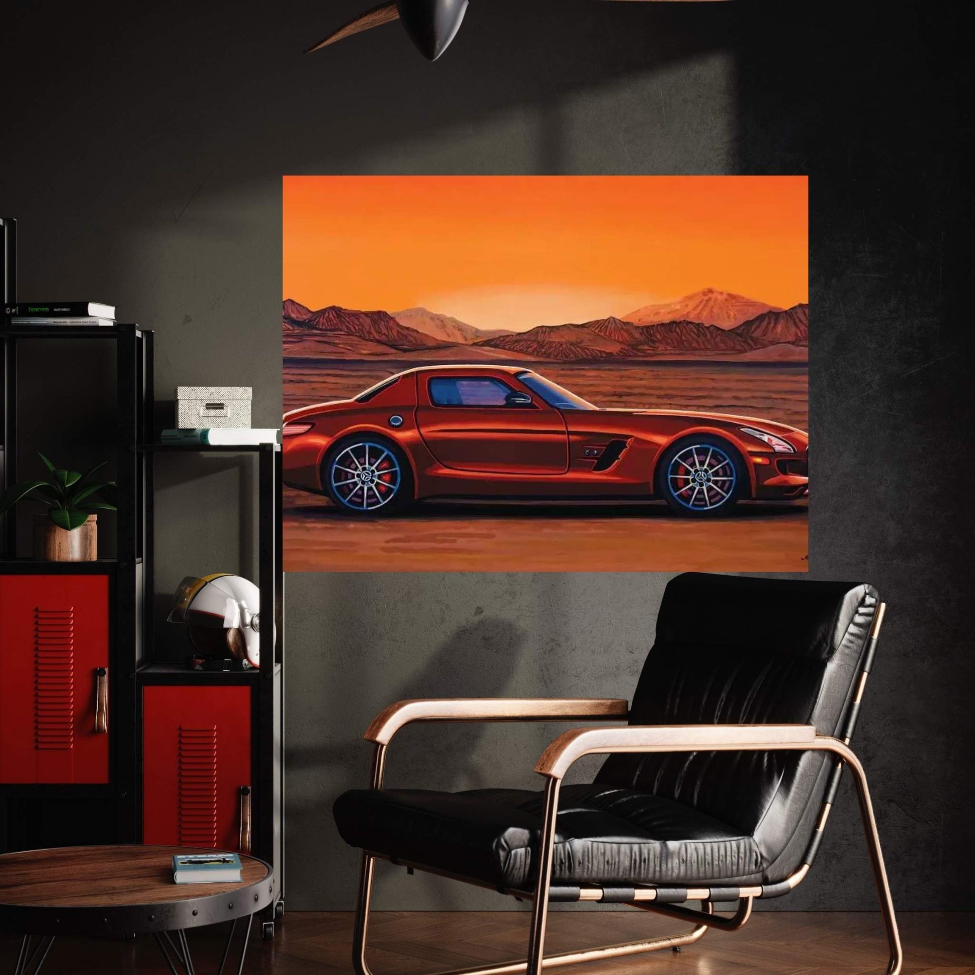 Mercedes Benz Sls Amg Gt Final Edition Canvas Wall Art - Y Canvas